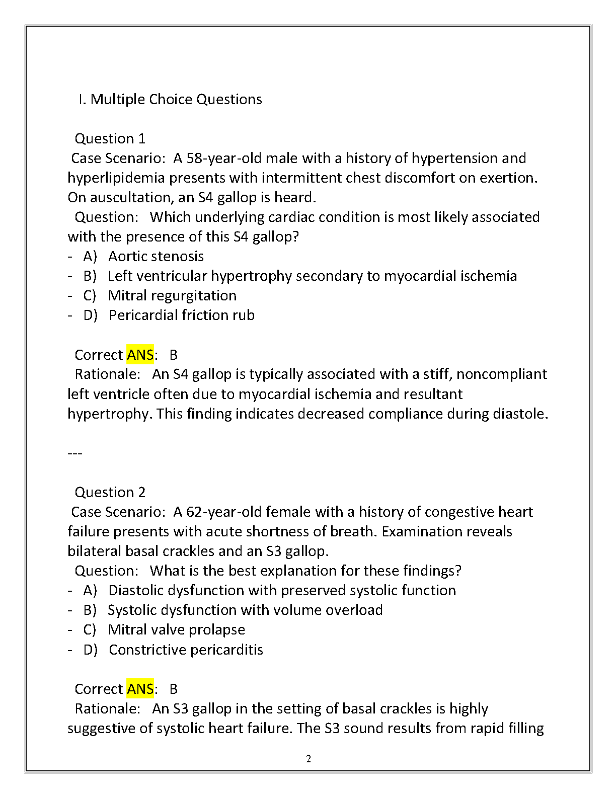 NURS 3117 Adult Health I Final Exam Study Guide 2025/2026