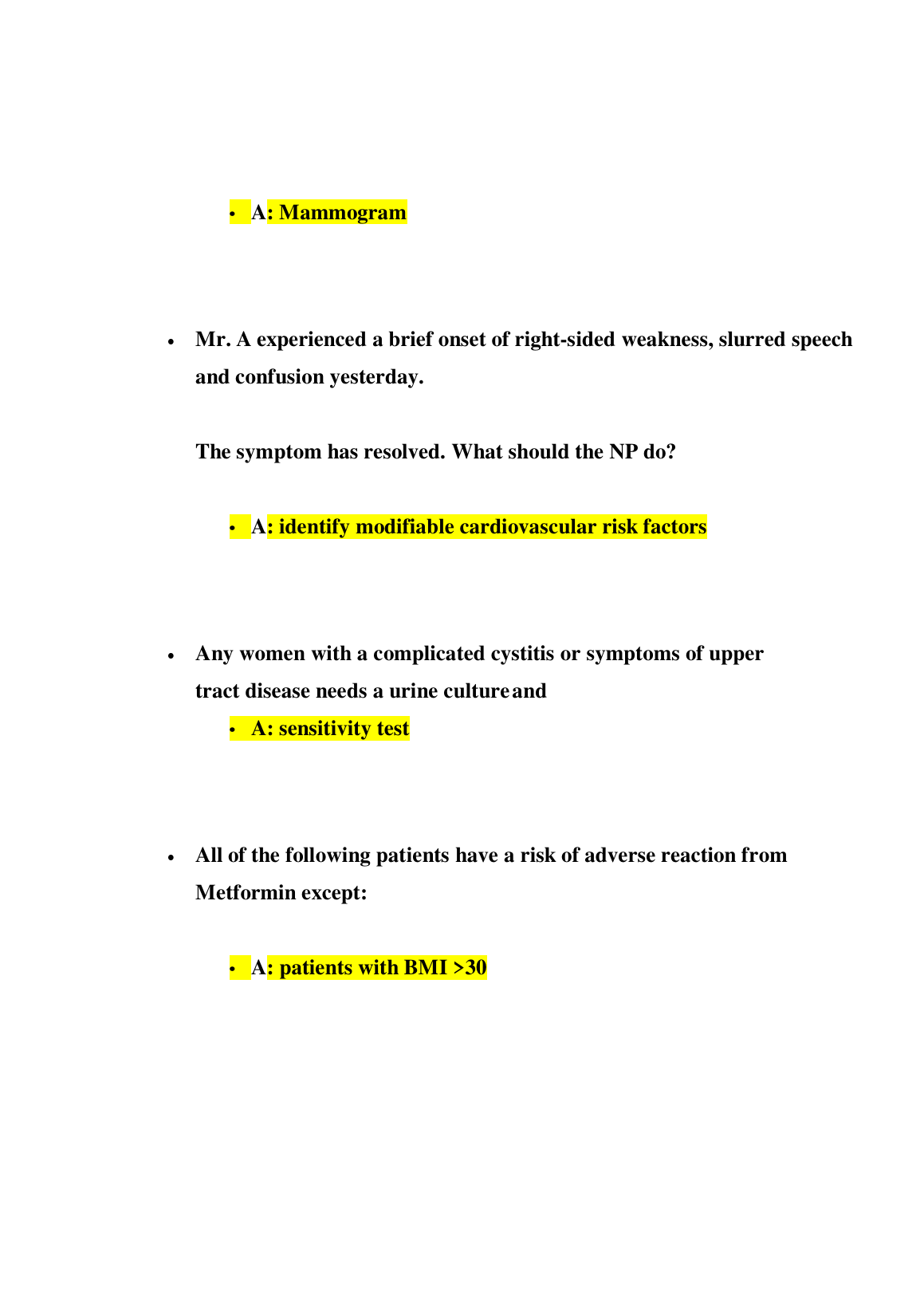 NR601 Final Exam Questions and Answers 2024-2025