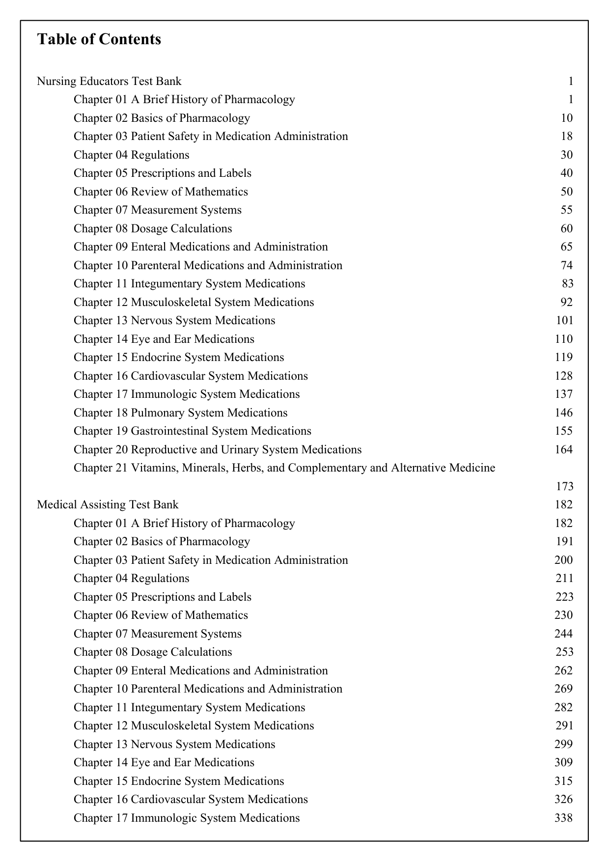 Pharmacology Dosage Calculations 5th Edition Test Bank