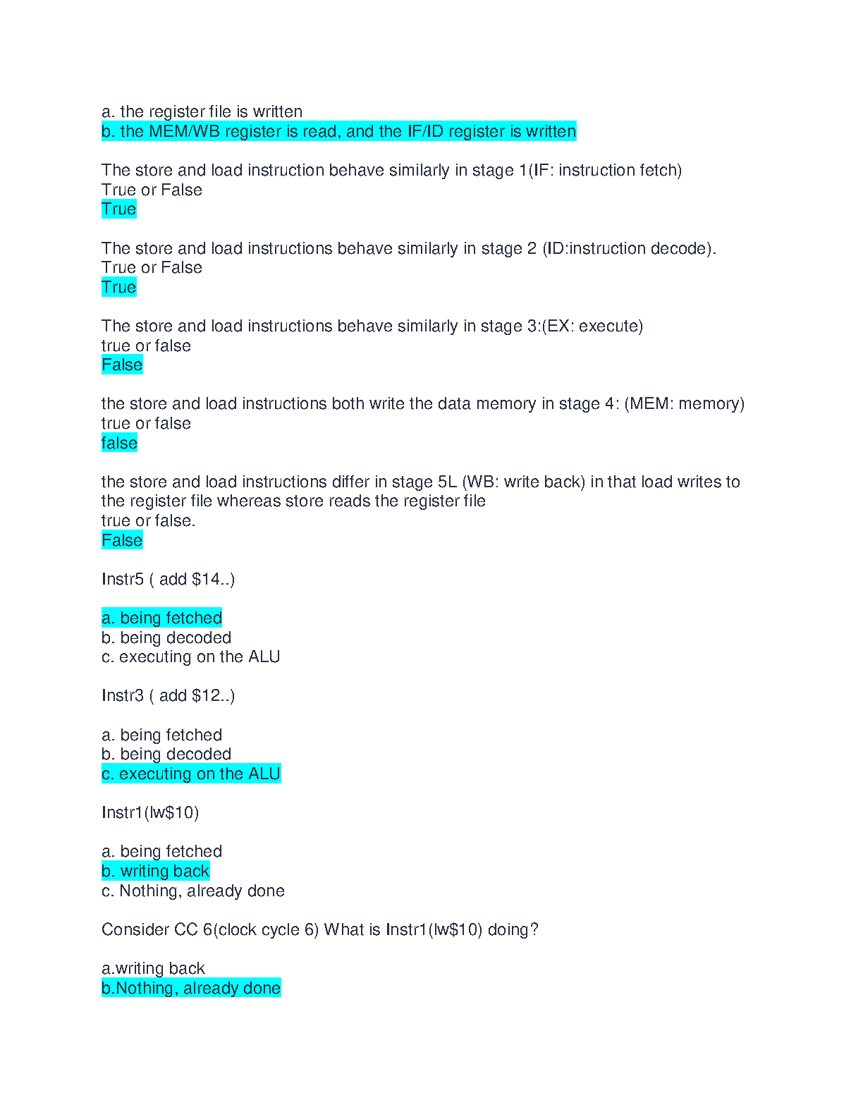 CECS 341 Control Hazards & Branch Prediction Study Guide IMG-3