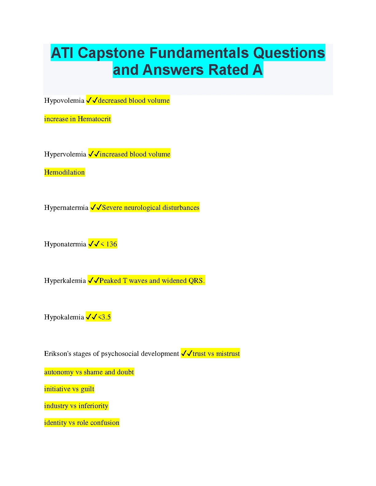 ATI Capstone Fundamentals Study Guide 2026/27 | Ace Your Exam IMG-1