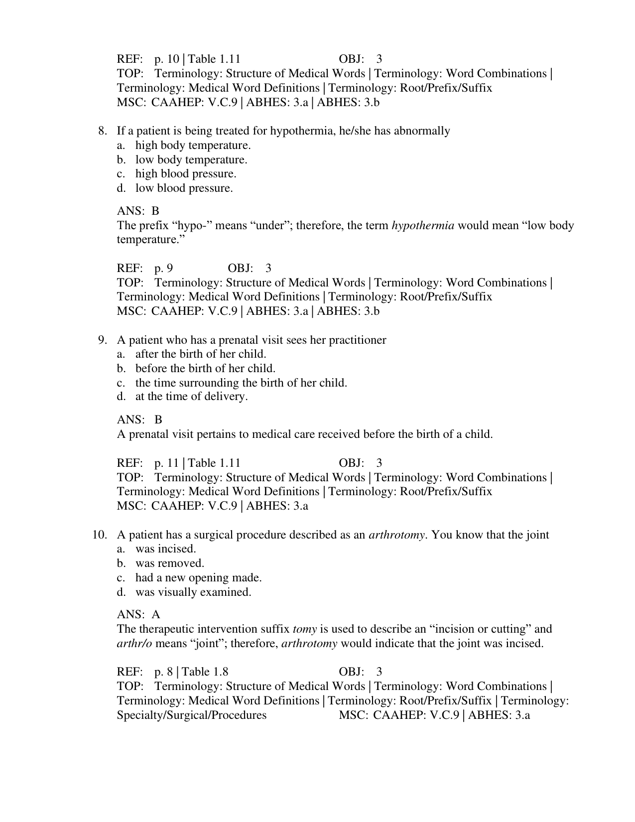 Kinn’s Medical Assisting Fundamentals, 1st Edition TEST BANK IMG-3
