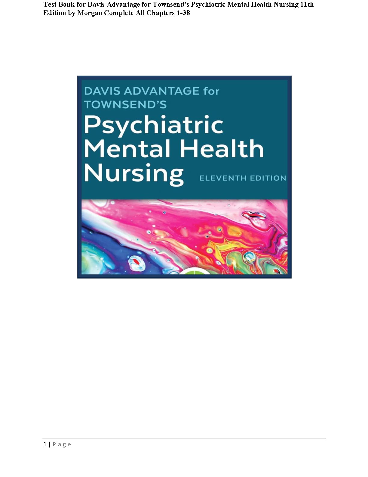 Townsend Psych Nursing Test Bank 11e IMG-1