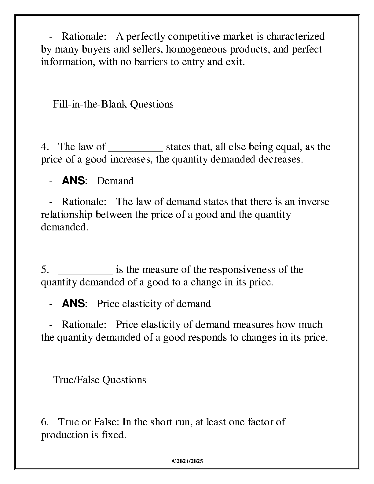 WGU ECON 2000 Principles of Economics Q&A 2025 IMG-3