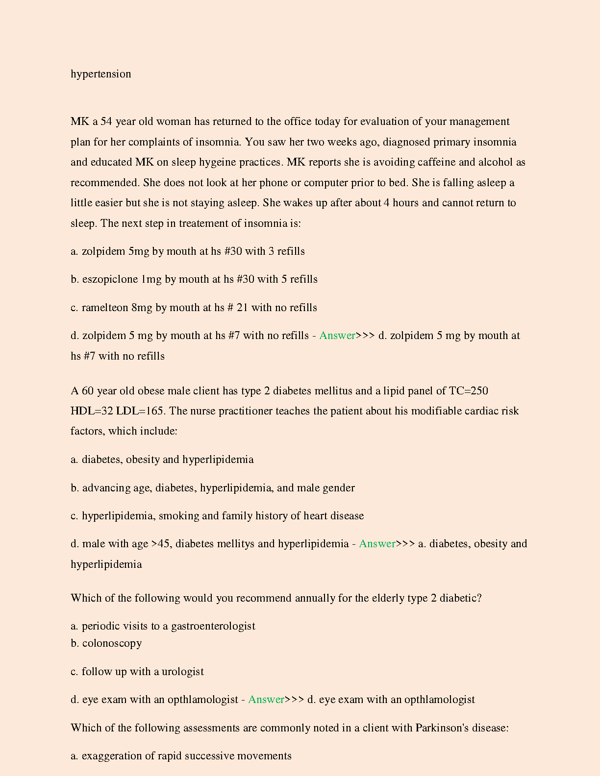 NR 601 Final Exam Test Bank 2024/2025 Chapters 1-54 Answers IMG-3