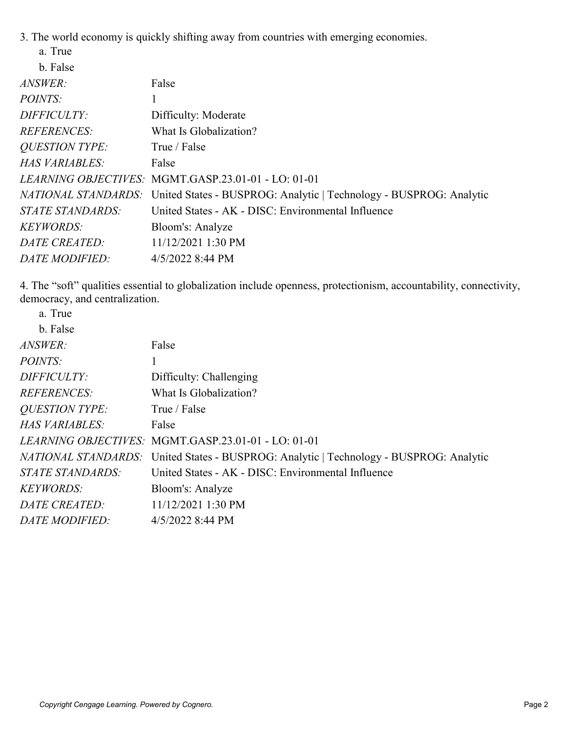 Global Business 3rd Edition Test Bank IMG-1