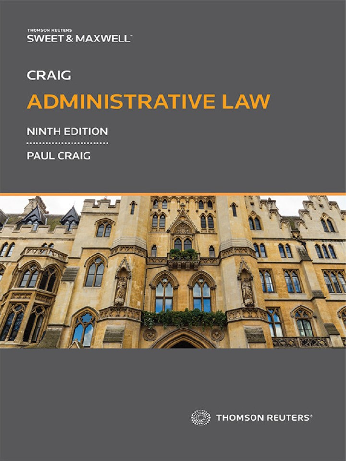 Craig Administrative Law 9th Ed Test Bank & Solutions