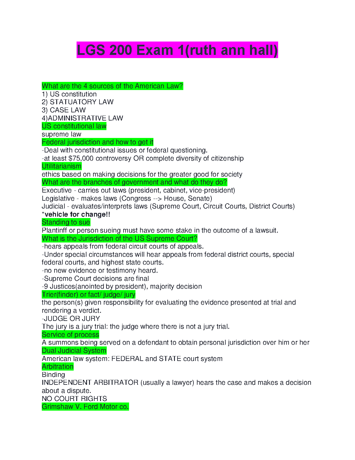 LGS 200 Business Law Study Guide 2026/27 IMG-1