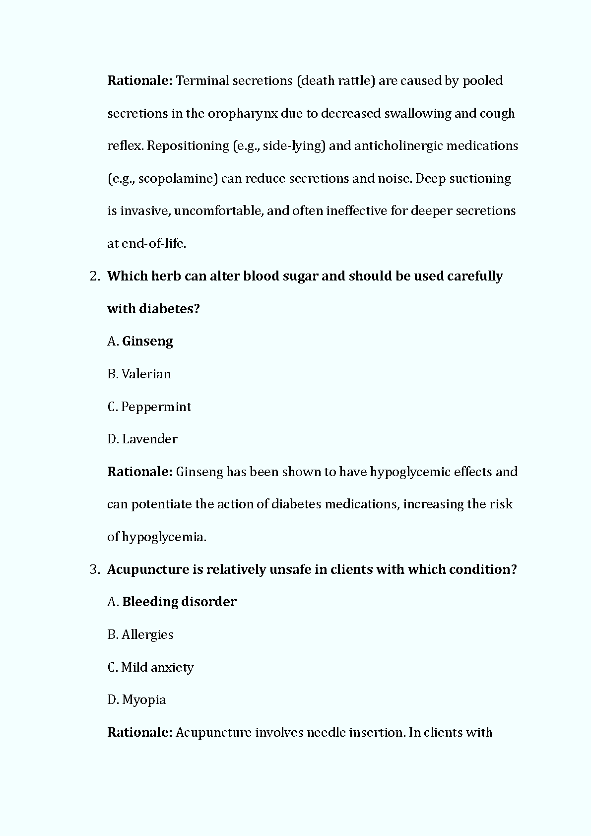 NSG 3130 Test Bank | Fundamentals of Nursing 2026/27