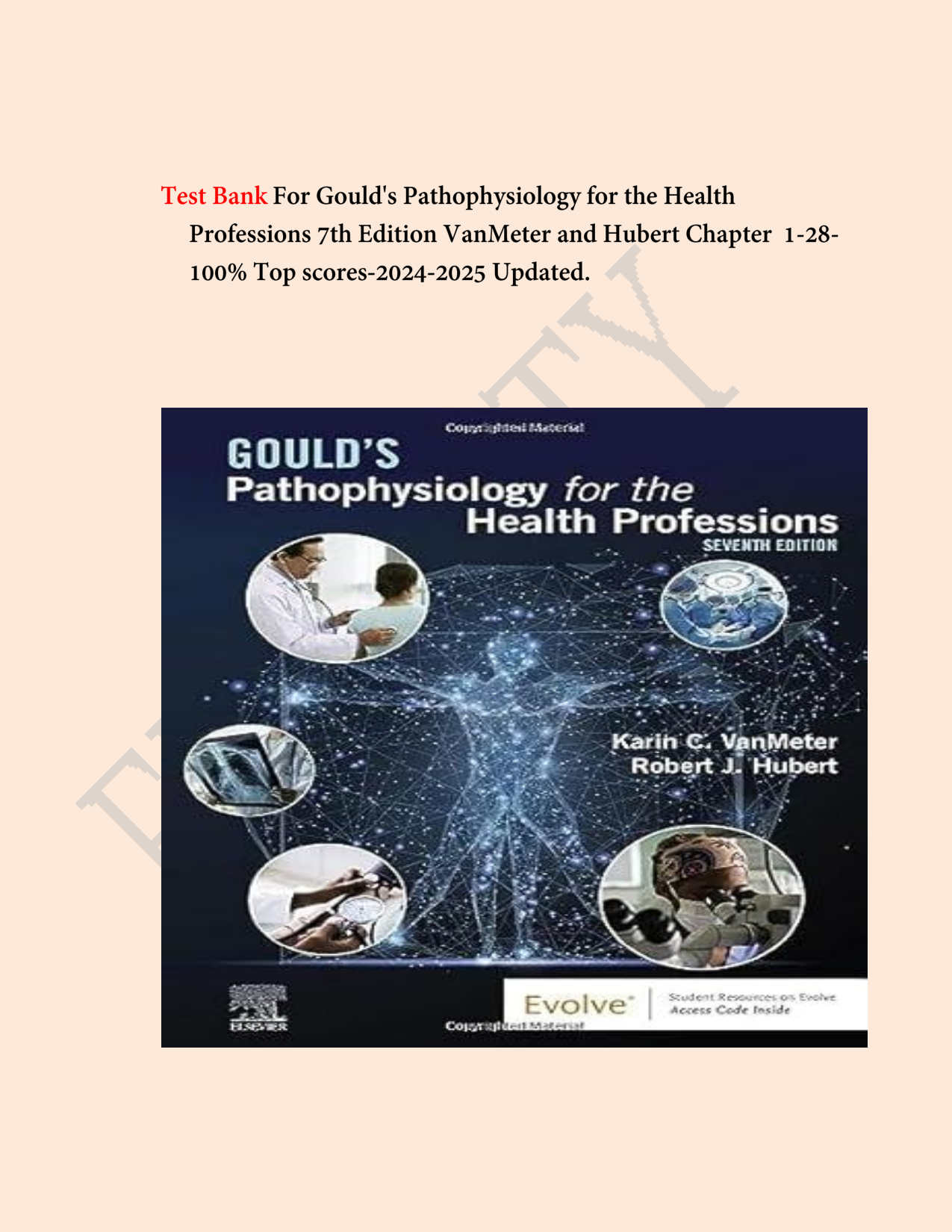 Gould's Pathophysiology for the Health Professions 7th Ed