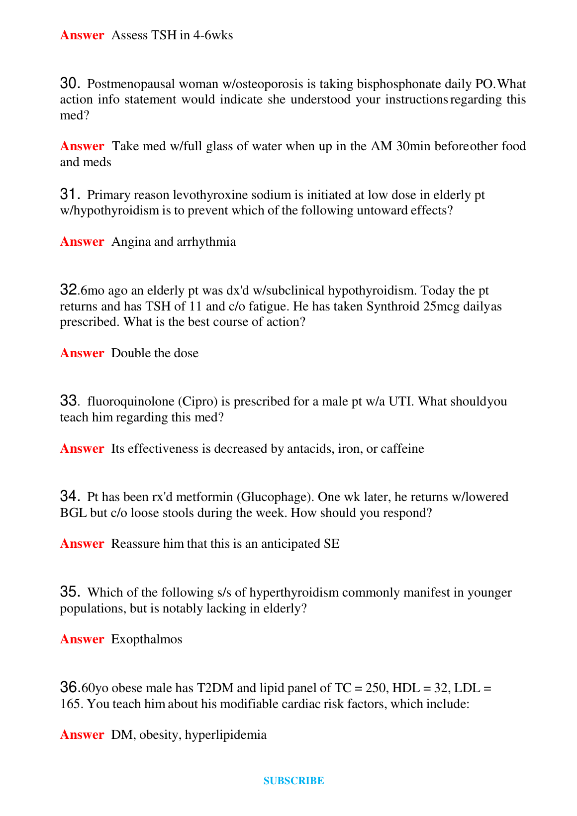 NR 601 Midterm Exam Guide Chamberlain Nursing