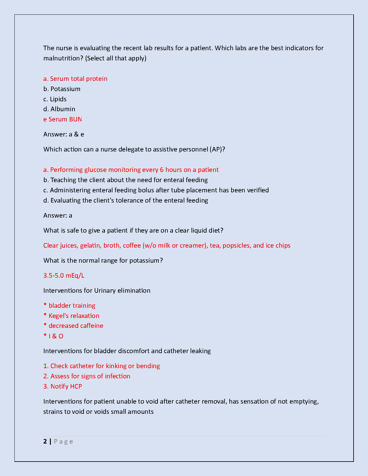 NSG 300 Final Exam Test Bank GCU Nursing 2026/27