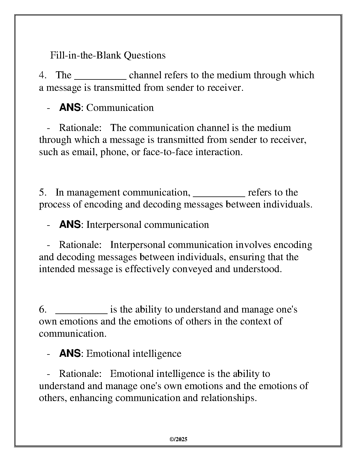 MGMT 5010 Management Communication Study Guide 2026/27 Q&A IMG-3