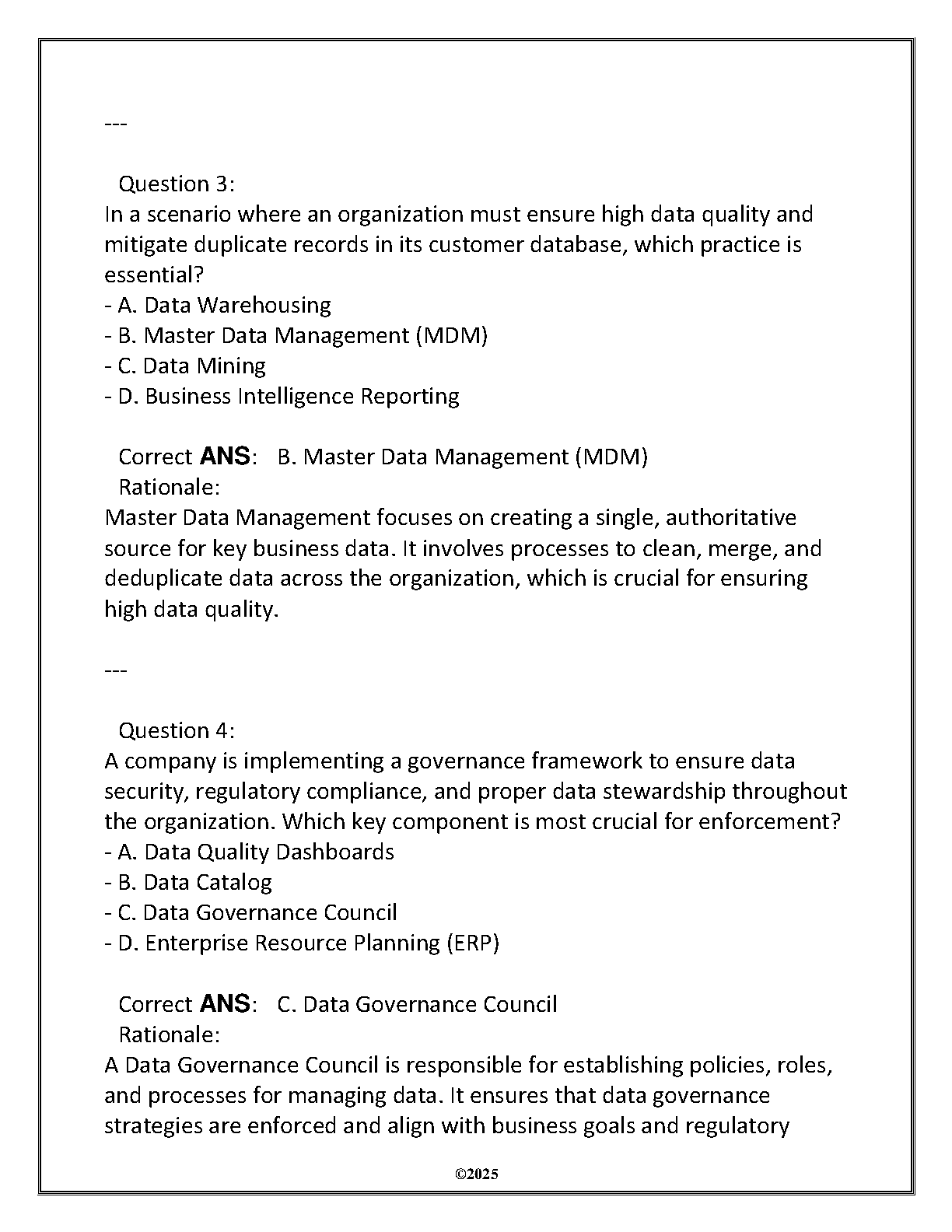 ITEC 2117 Data Mgmt Apps 2025 Objectives Q&A IMG-3