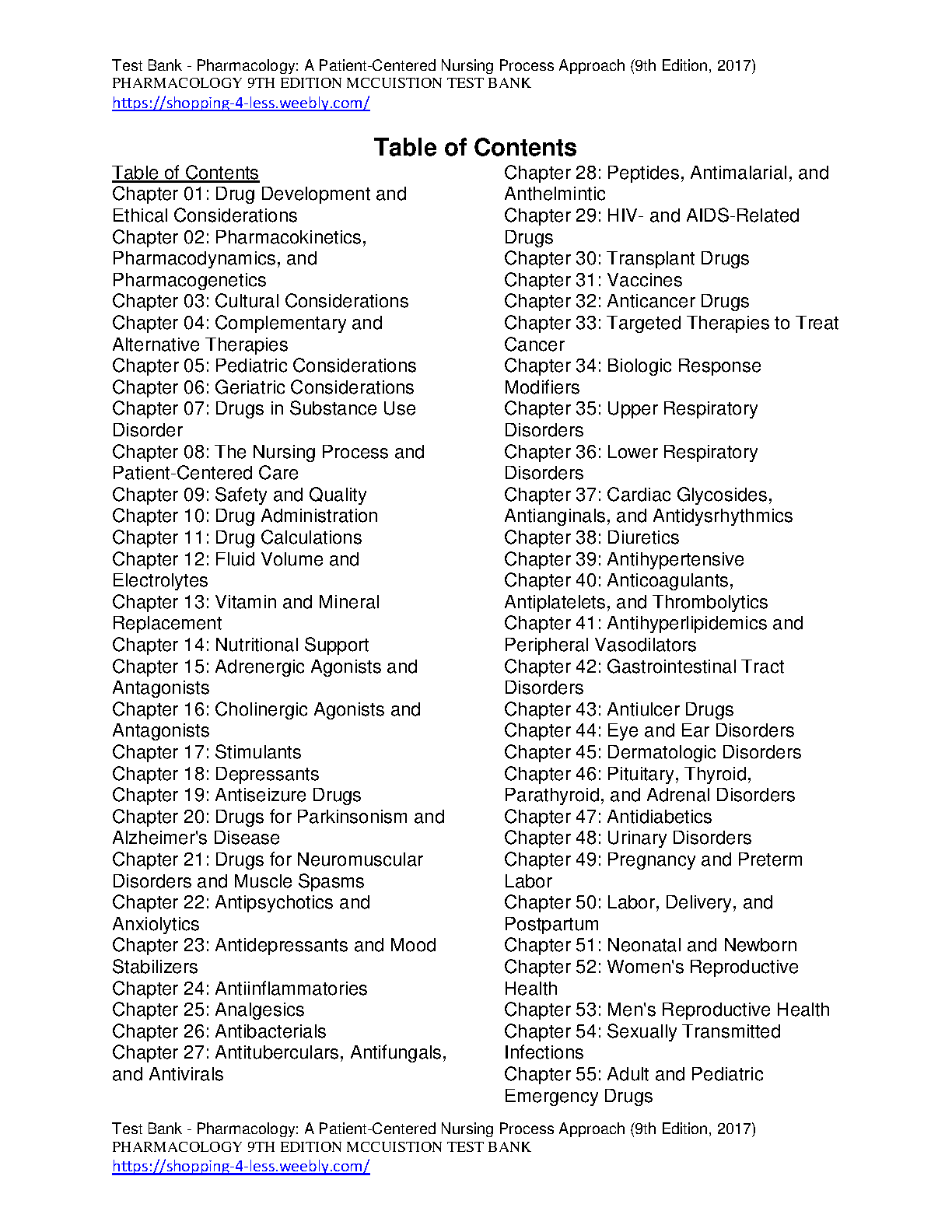 Pharmacology Test Bank 9th Ed 2026/27 Student Resource