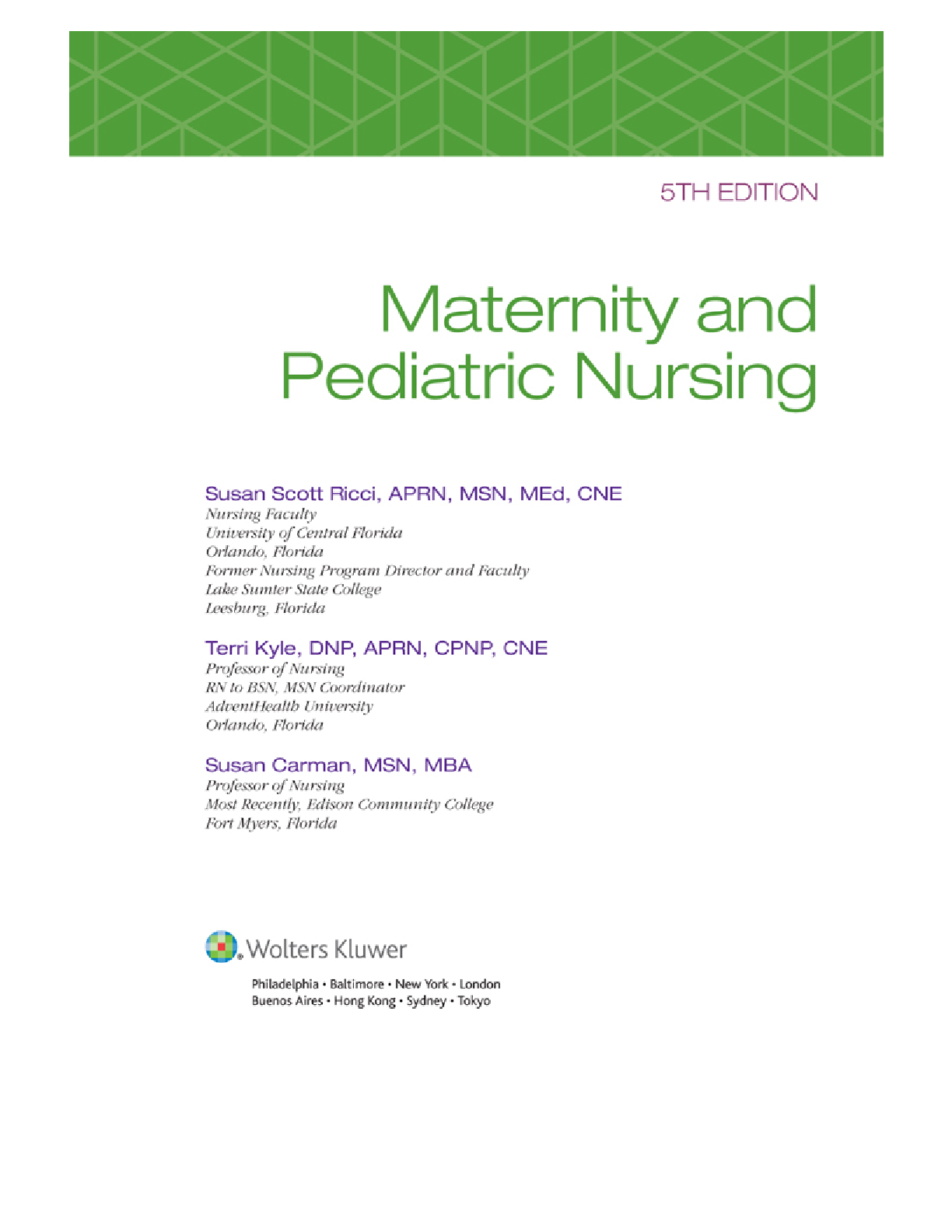 Ricci Maternity & Pediatrics Nursing Test Bank 2026/27 IMG-3