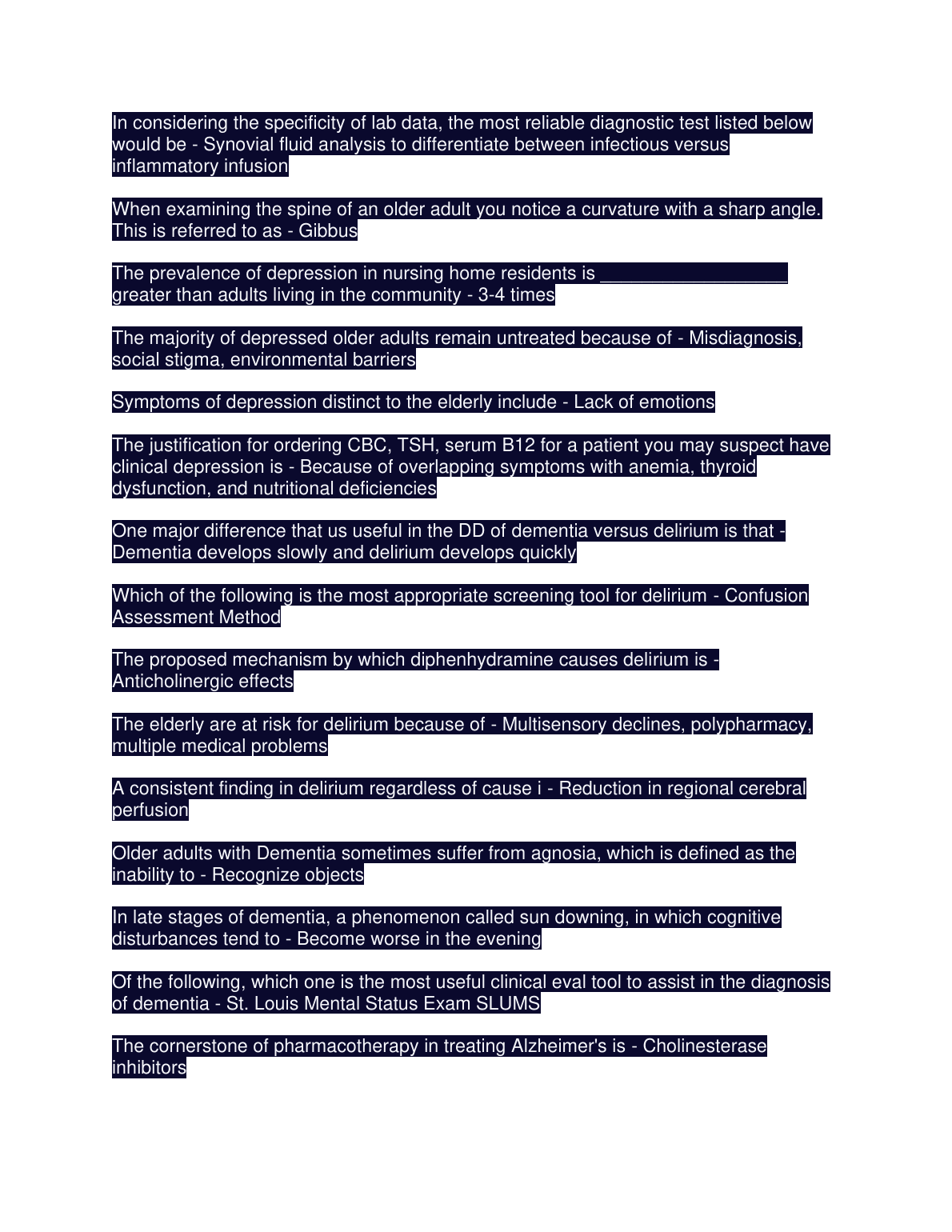 NR 601 Midterm Nursing Study Guide for First Attempt Passes IMG-1