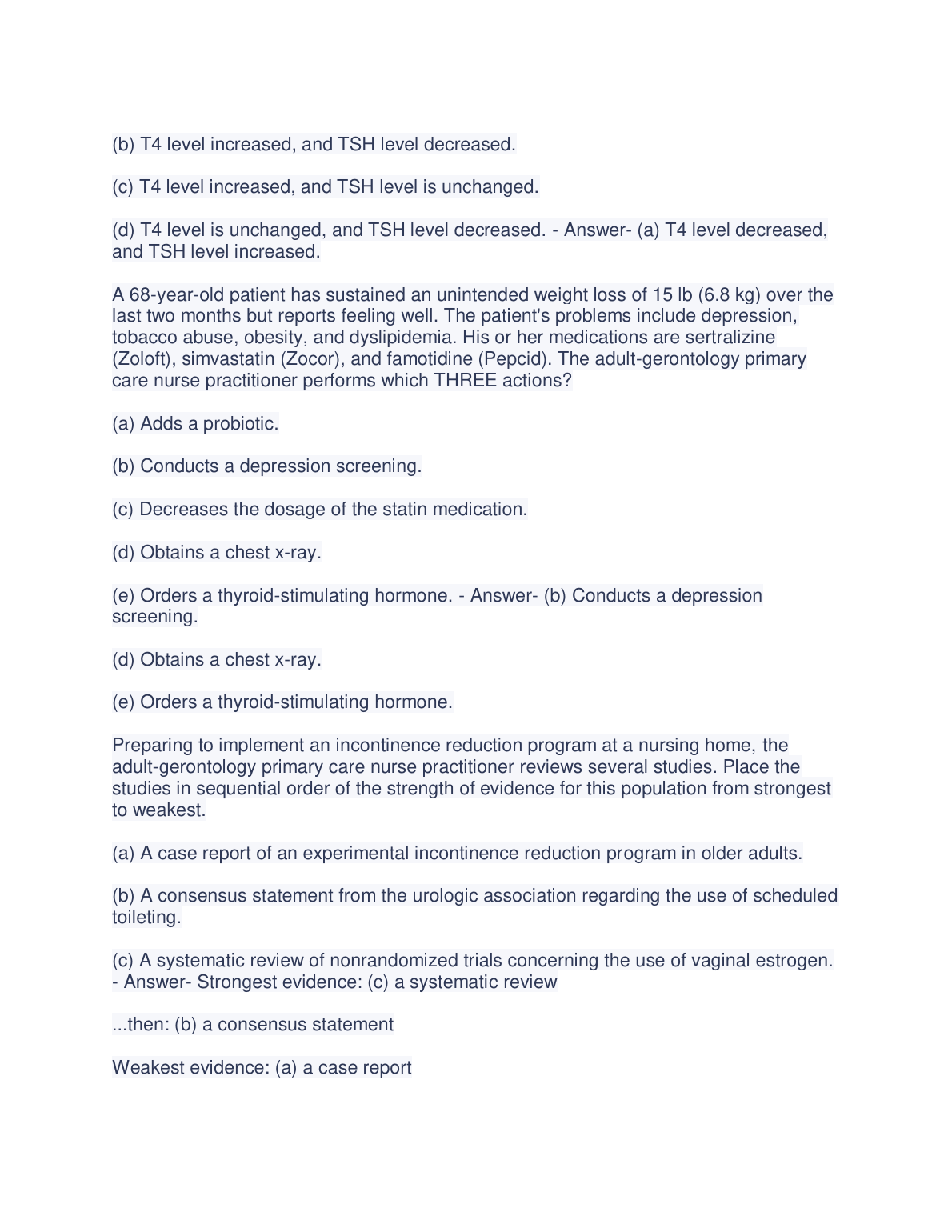 ANCC Exam Prep Questions & Answers 2026/27 Study Kit IMG-3