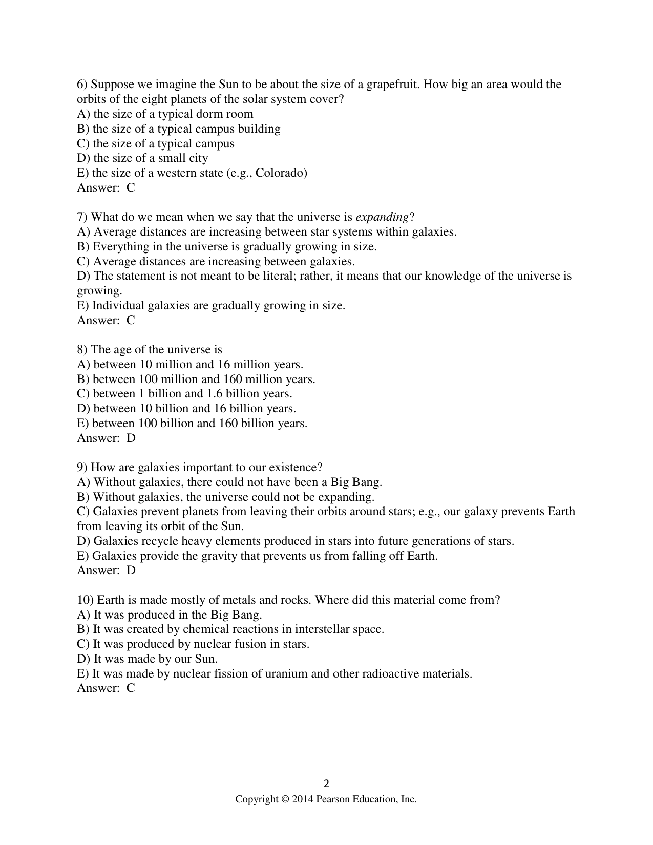 The Cosmic Perspective 7th Edition TEST BANK IMG-3