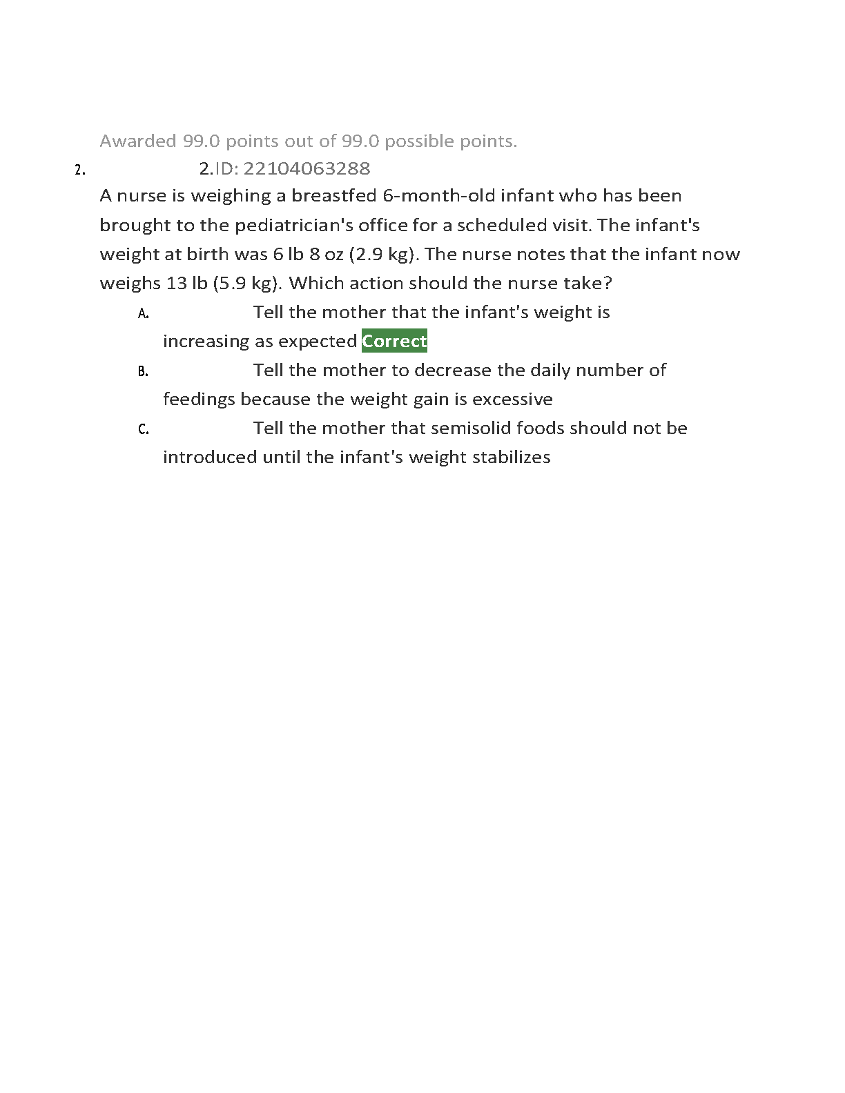 WGU C214 Module 1 Practice Questions and Pediatrics Review