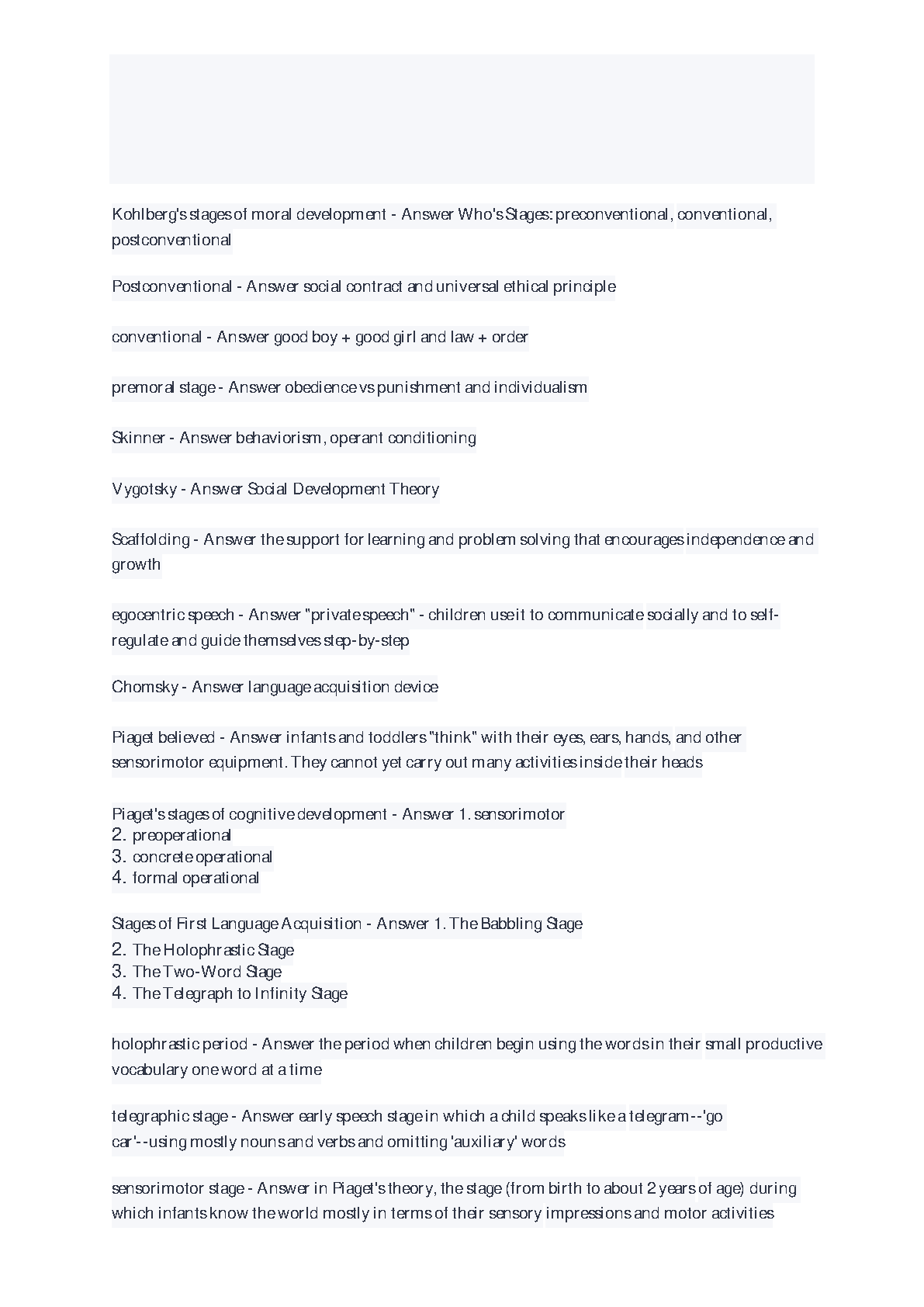 WGU D167 Ed Psych Study Guide 2024-2025