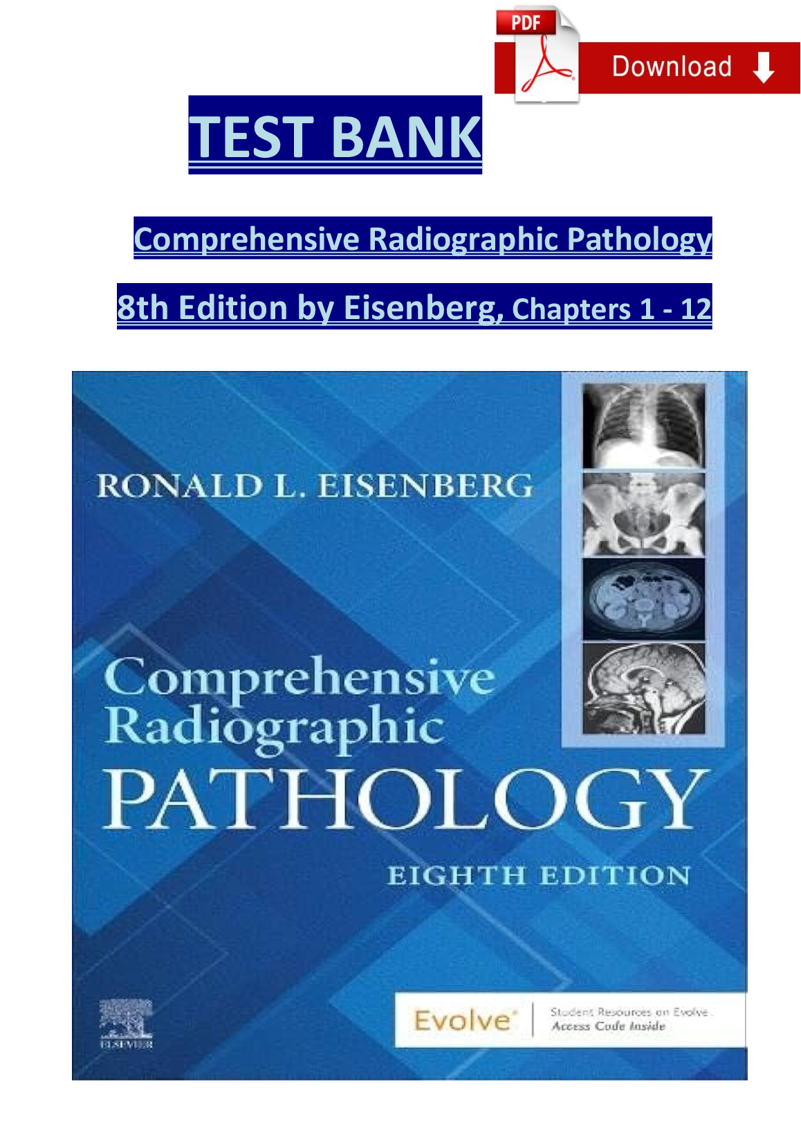 Comprehensive Radiographic Pathology, 8th Edition