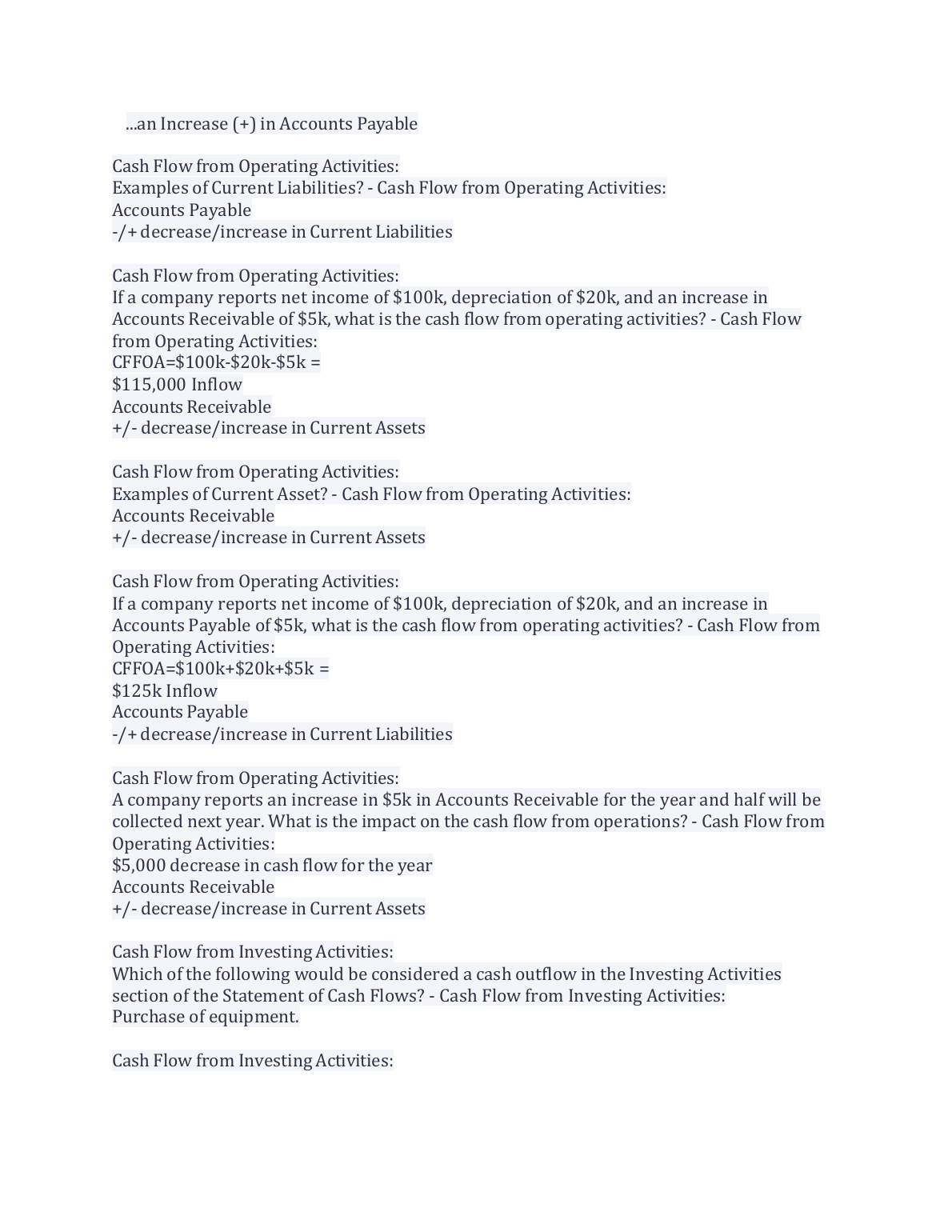 WGU C214 Financial Management OA Study Set 2024 IMG-3