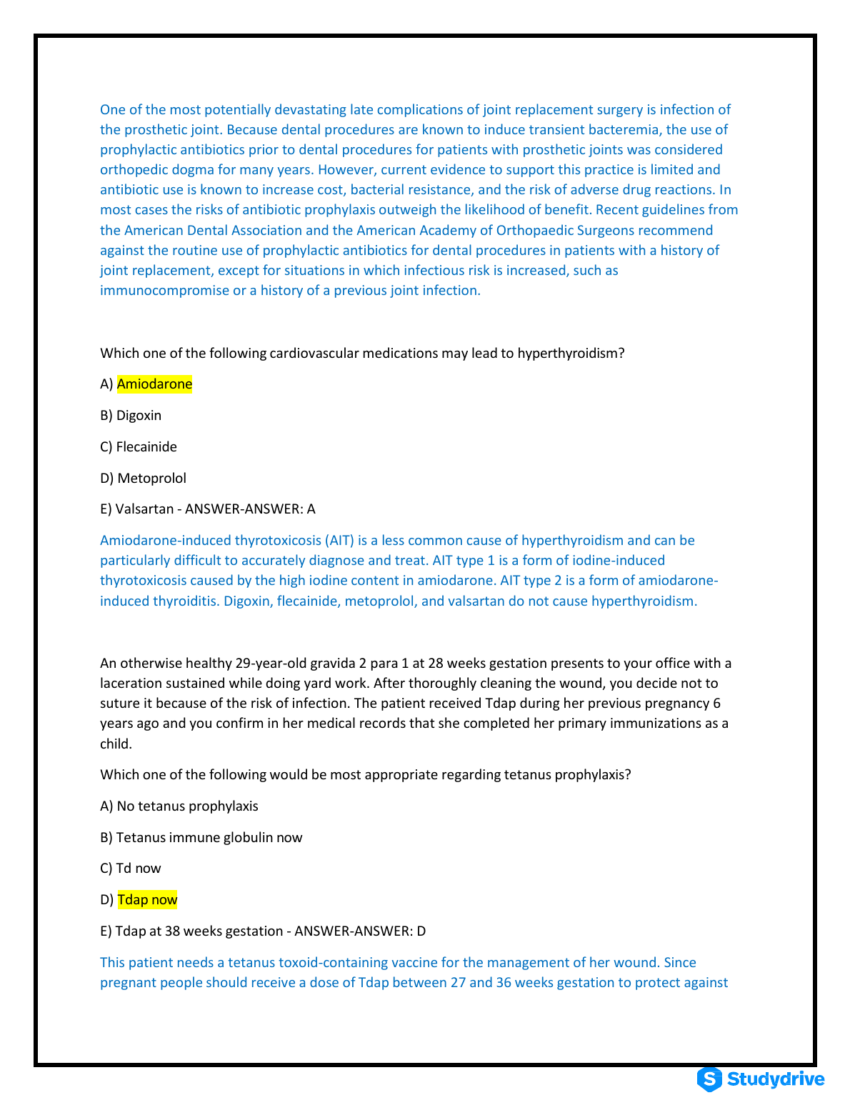 ABFM ITE Exam Practice Questions 2026/27