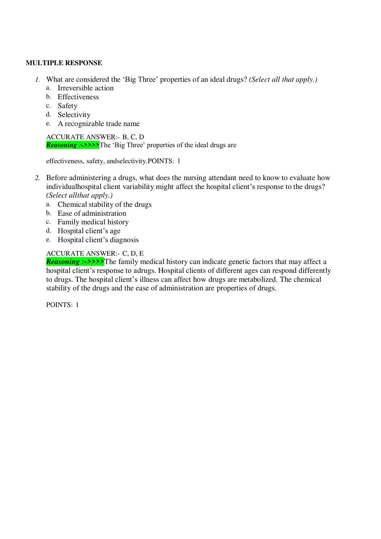Lehne's Pharmacology For Nursing Care 12th Edition TEST BANK IMG-3