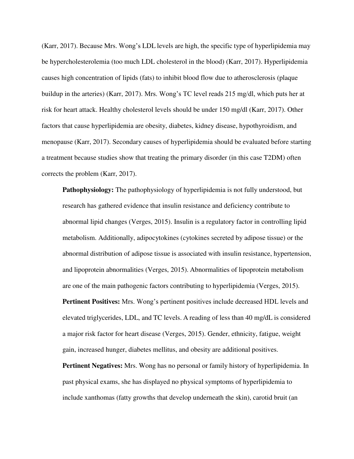 NR 601 Nursing Case Study Mrs Wong Diabetes SOAP Note Solution IMG-1