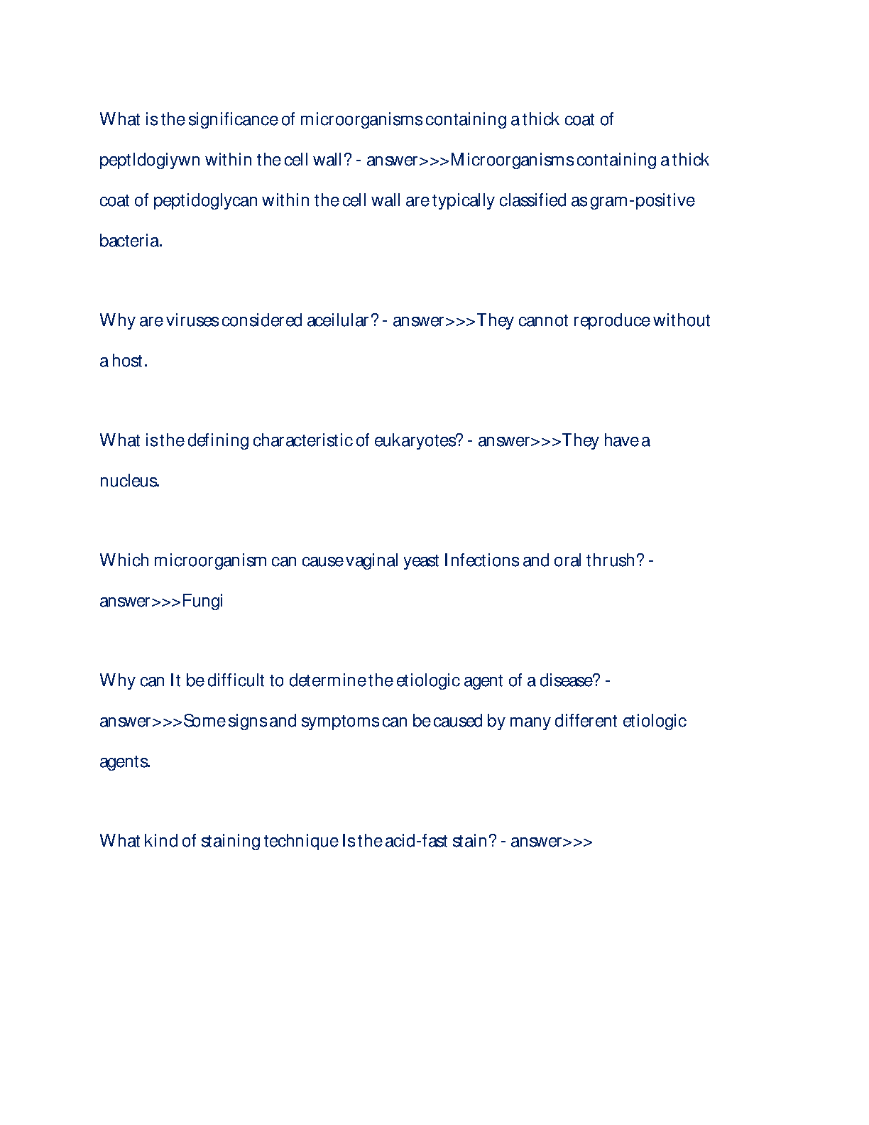 WGU D311 Microbiology Exam Questions and Answers 2025-26