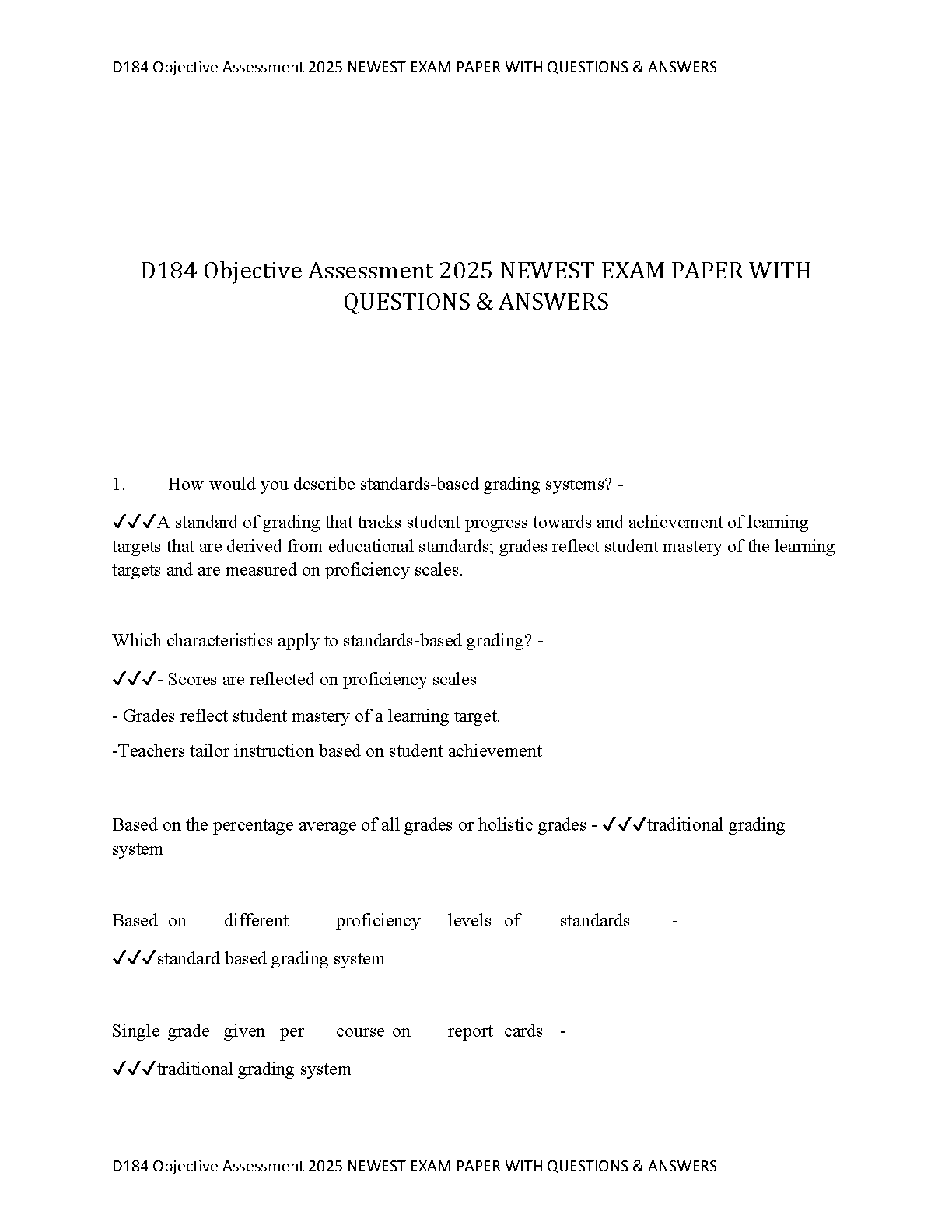 WGU D184 Test Bank 2025 Innovative Strategy Exam Questions IMG-1