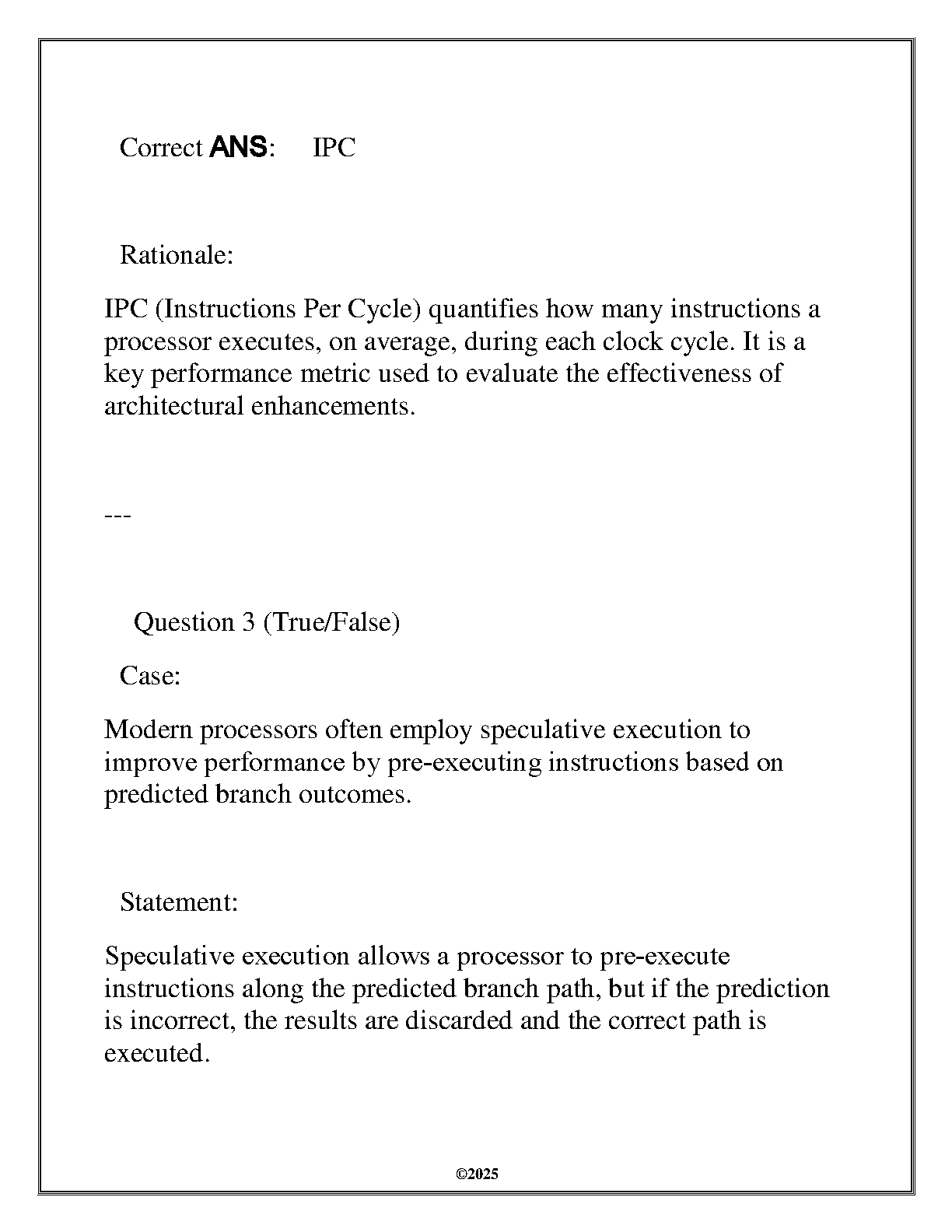 ICSC 3120 Computer Architecture Exam Q&A 2025 WGU IMG-3