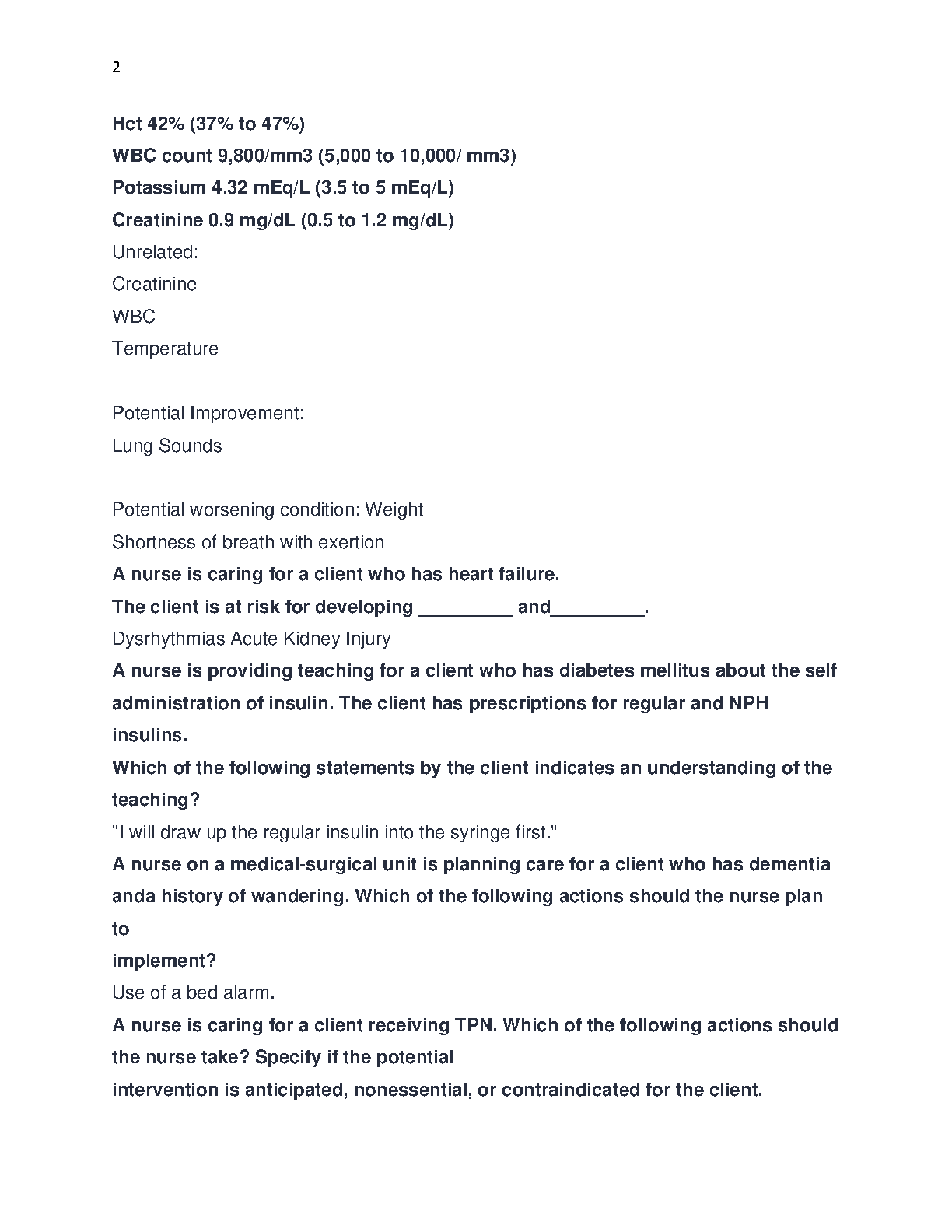 ATI MS Nursing Study Guide 2026/27 | NGN Exam Prep & Heart Failure Rationales