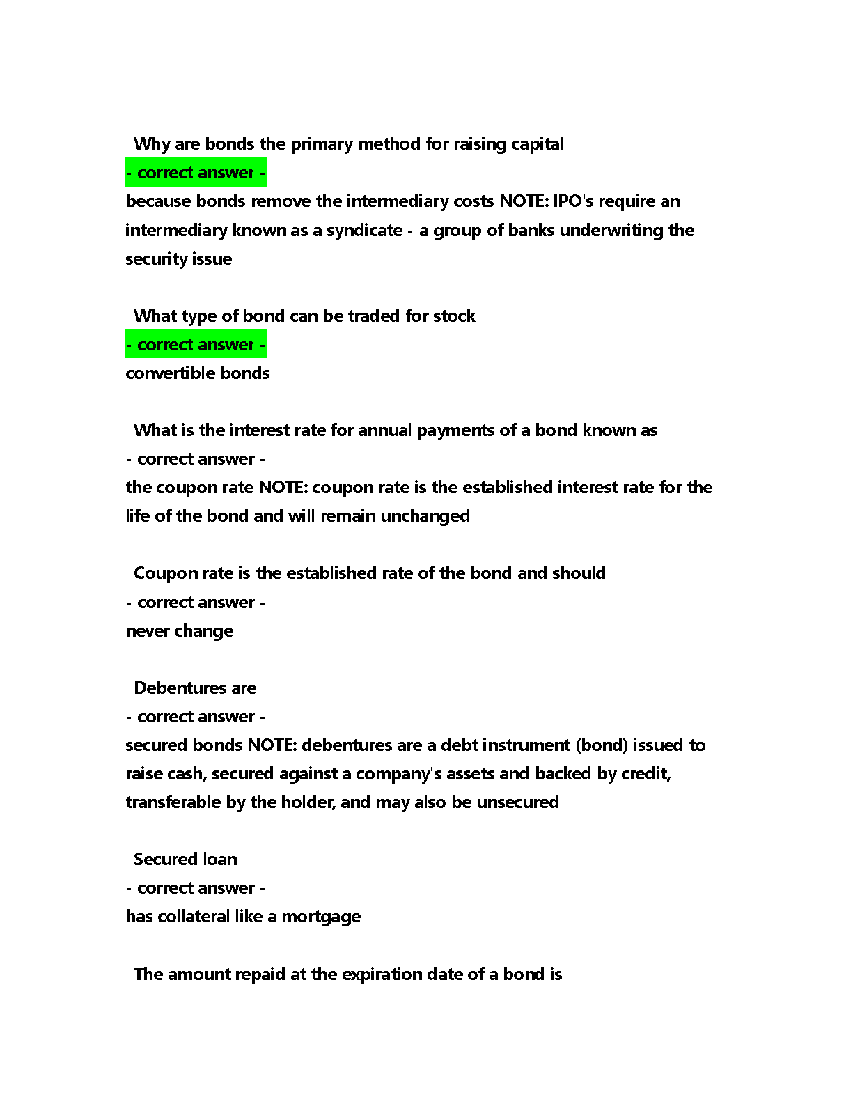 WGU C214 Financial Management Exam Q&A 2025/2026 IMG-3