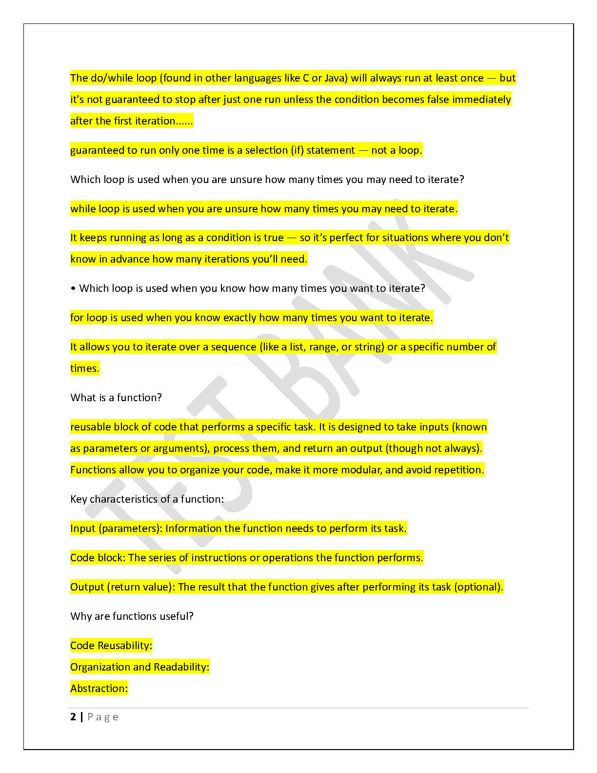 WGU D278 Scripting Test Bank 2025: OA Final Exam Q&A