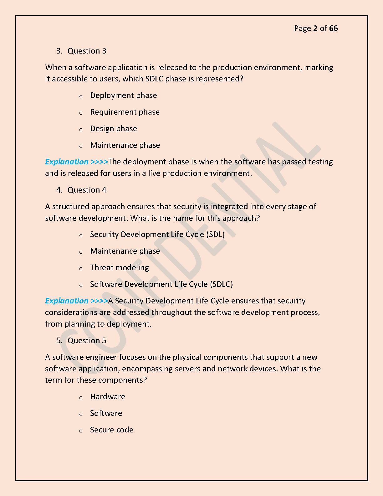 WGU D487 Secure Software Design Test Bank 2025