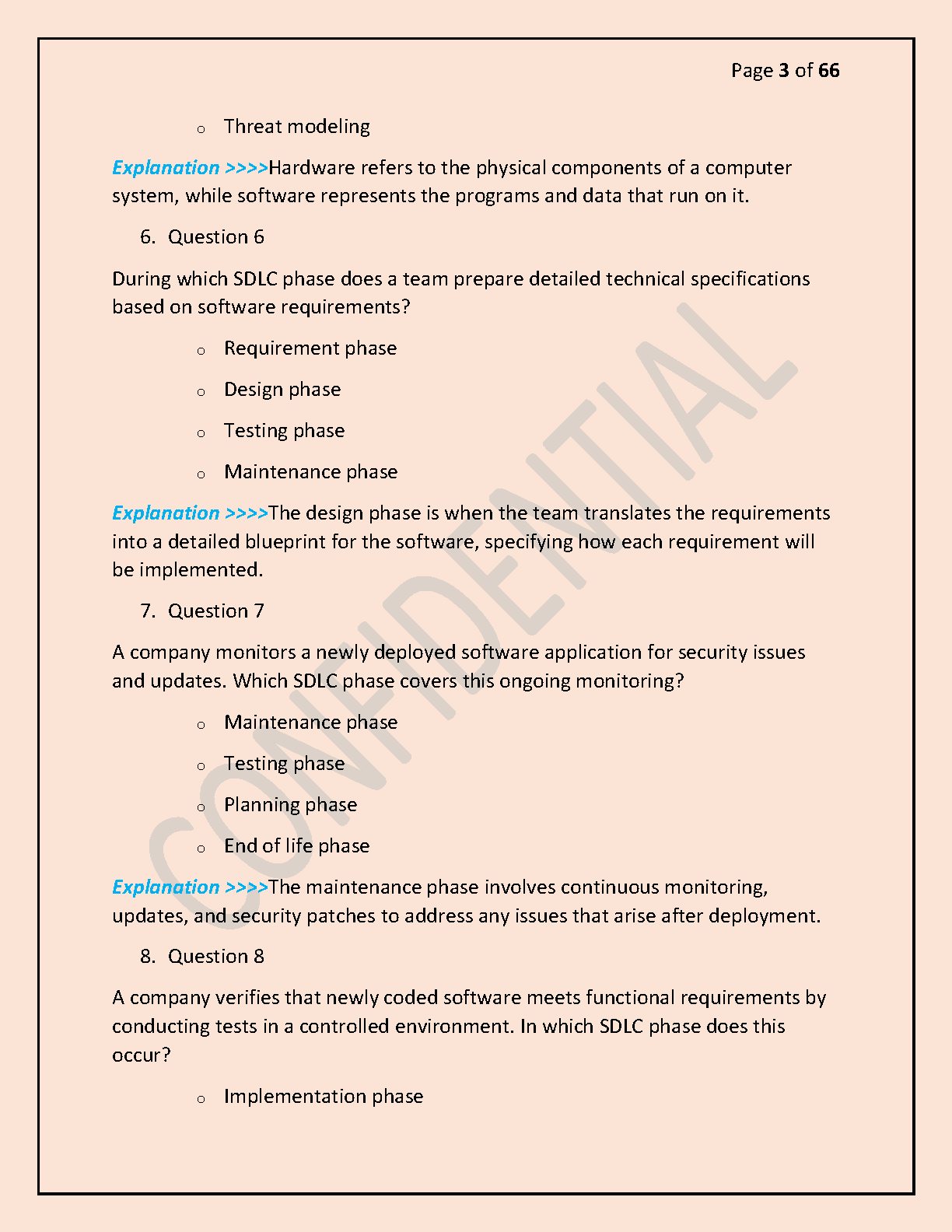 WGU D487 Secure Software Design Test Bank 2025 IMG-3