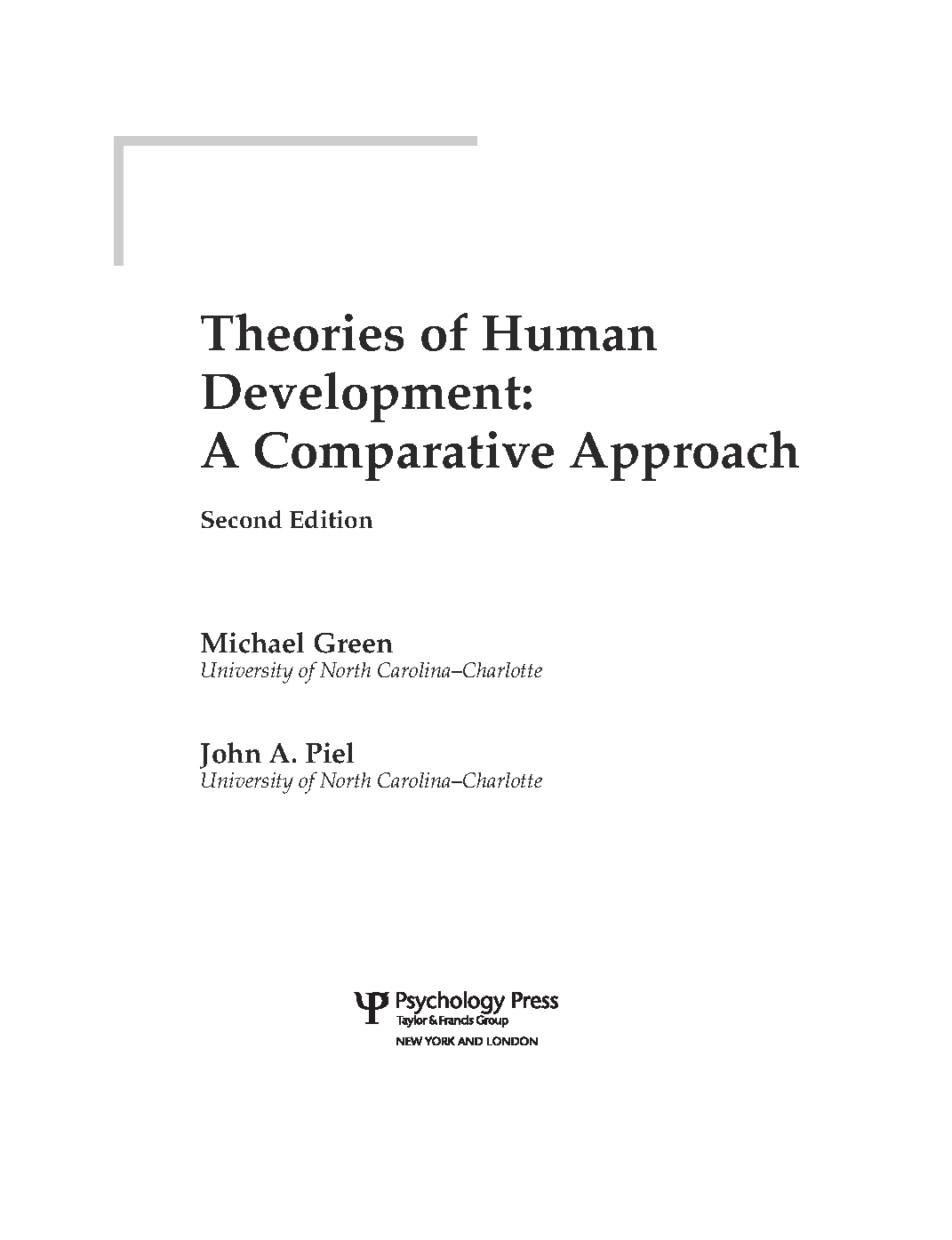 Theories of Human Development Test Bank 2nd Edition