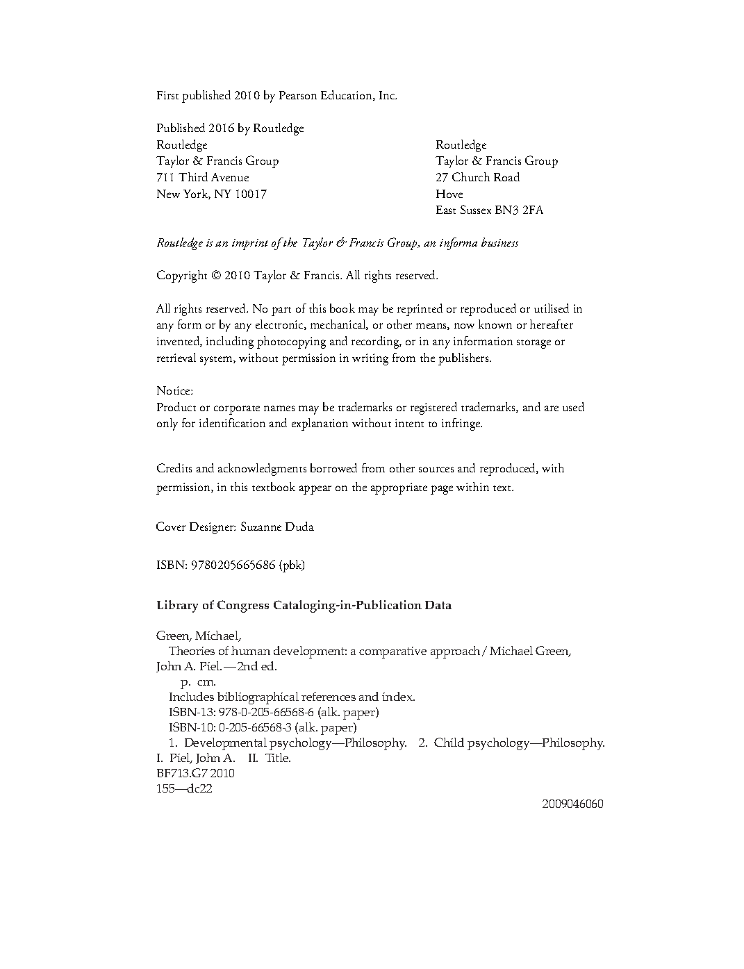 Theories of Human Development Test Bank 2nd Edition IMG-3