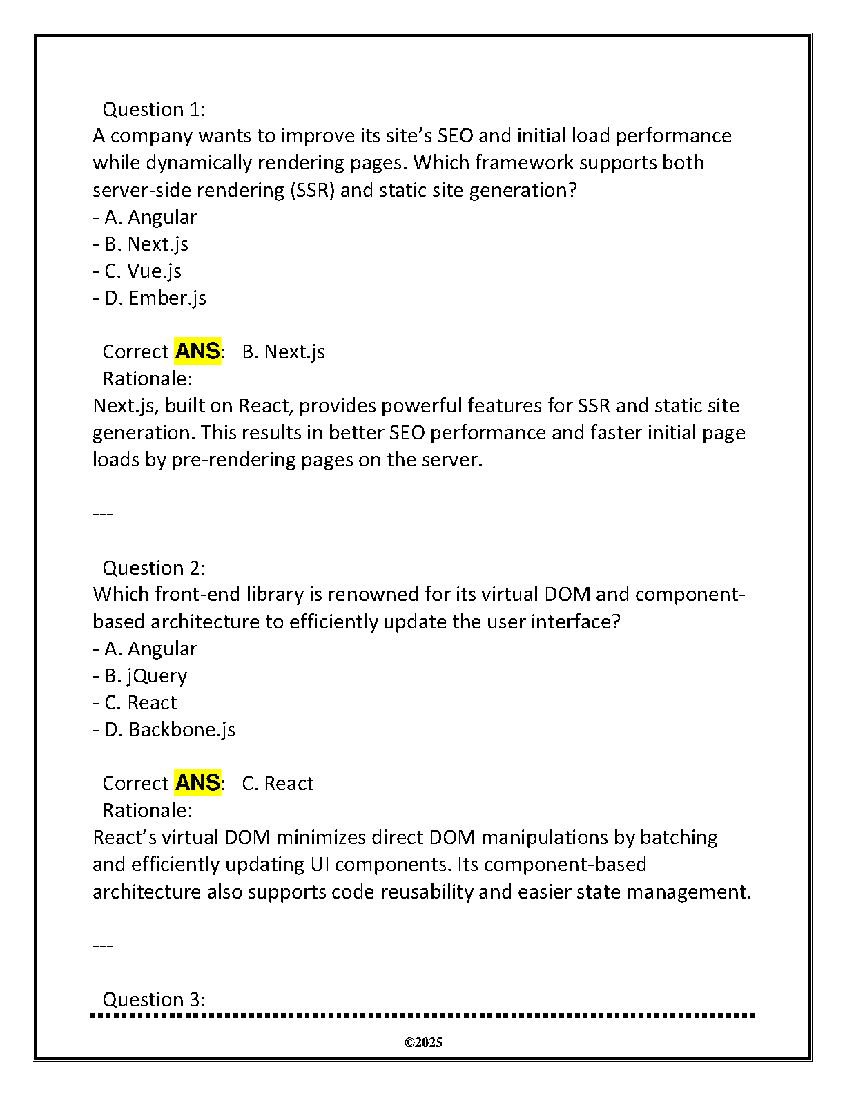 WGU C773 UI Design Exam Questions and Answers 2025