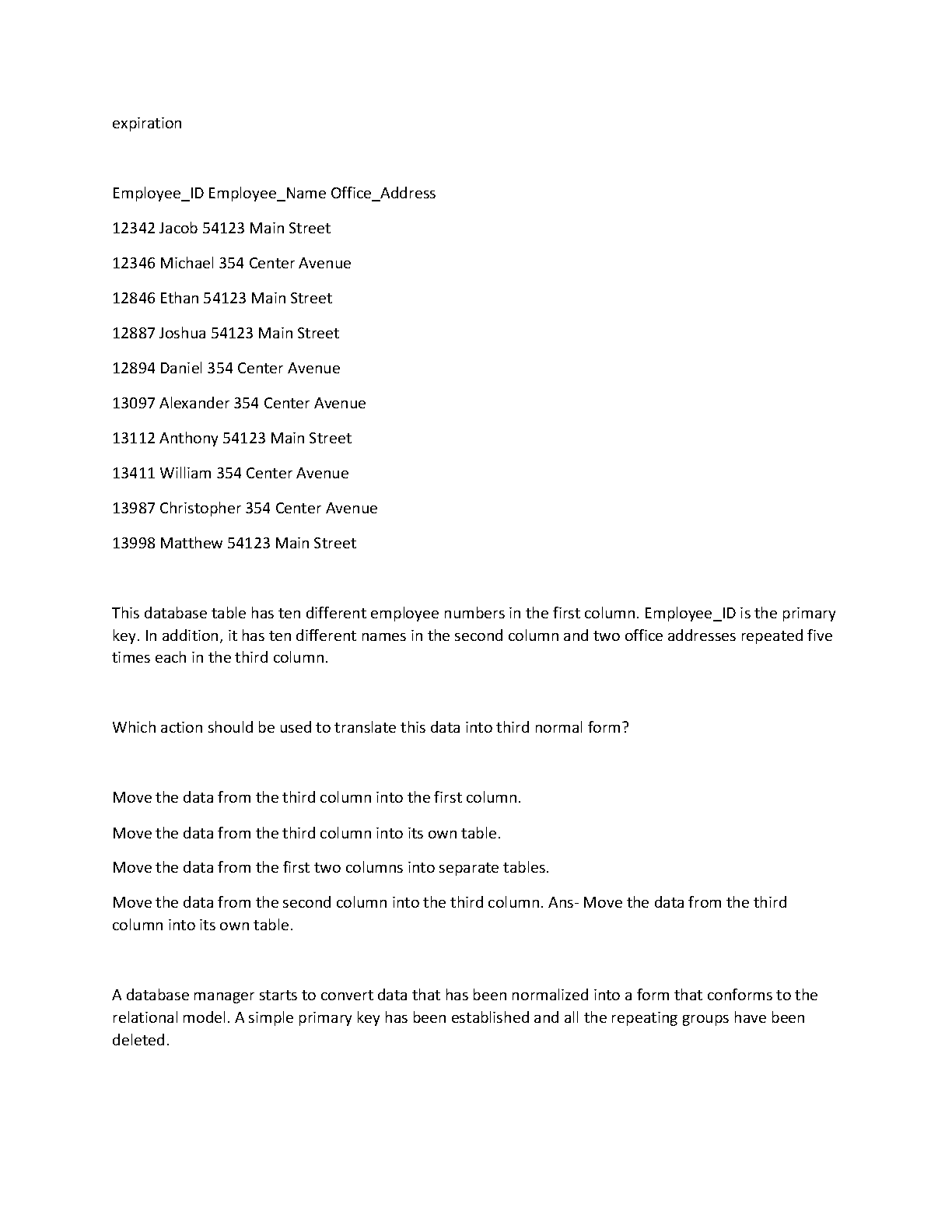 WGU C170 Data Mgmt Applications Pre-Test Questions Answers IMG-3