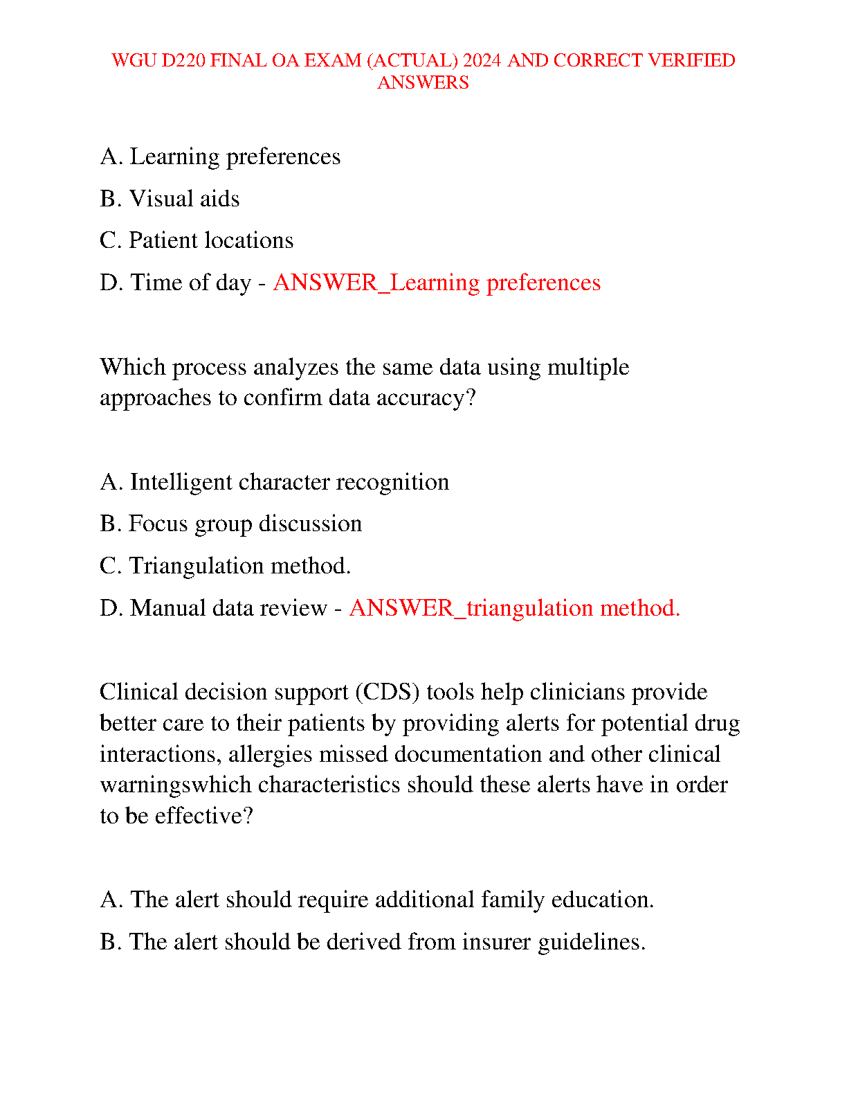 WGU D220 IT Nursing Practice Final OA 2024 Test Bank IMG-3