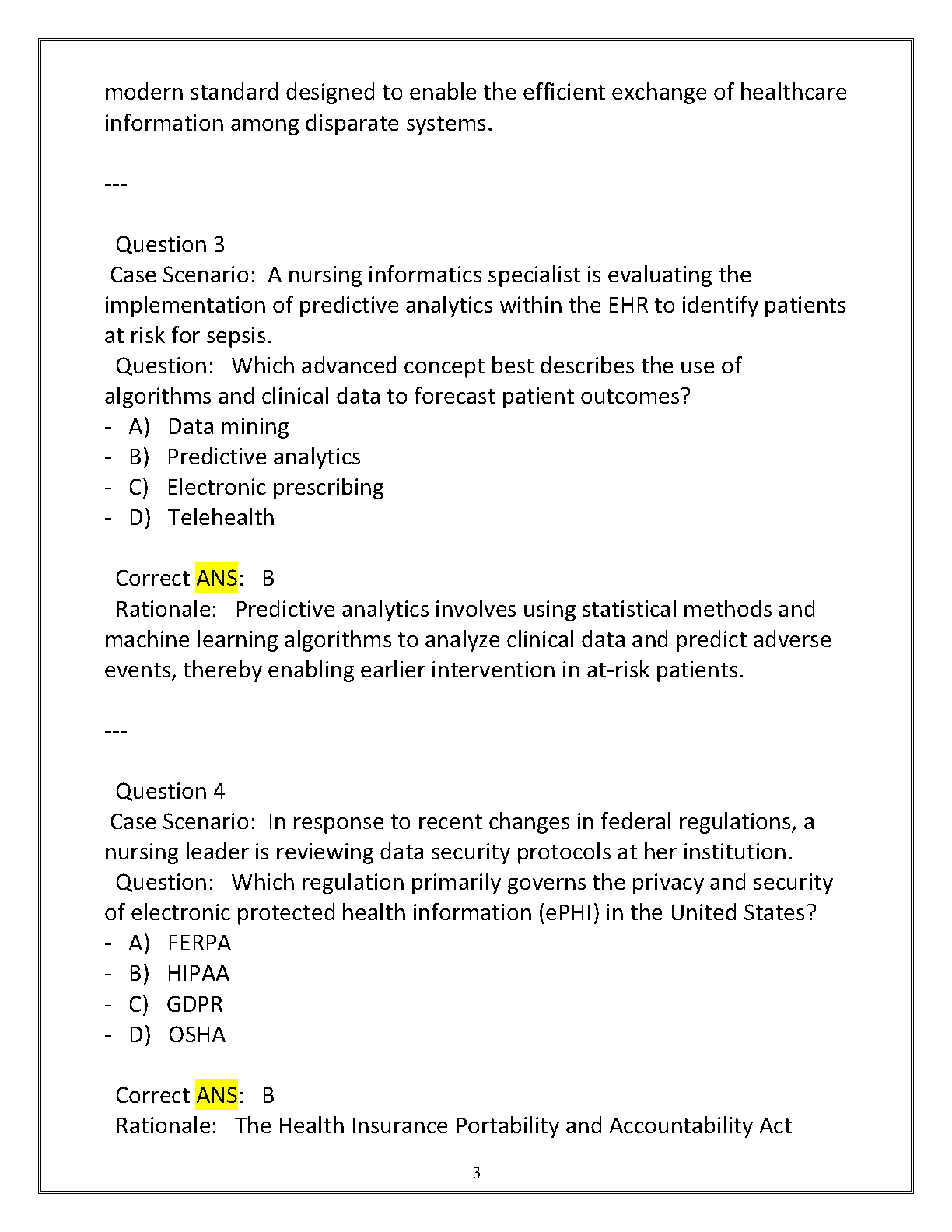 WGU NURS 3620 Final Exam Test Bank and Solutions IMG-3