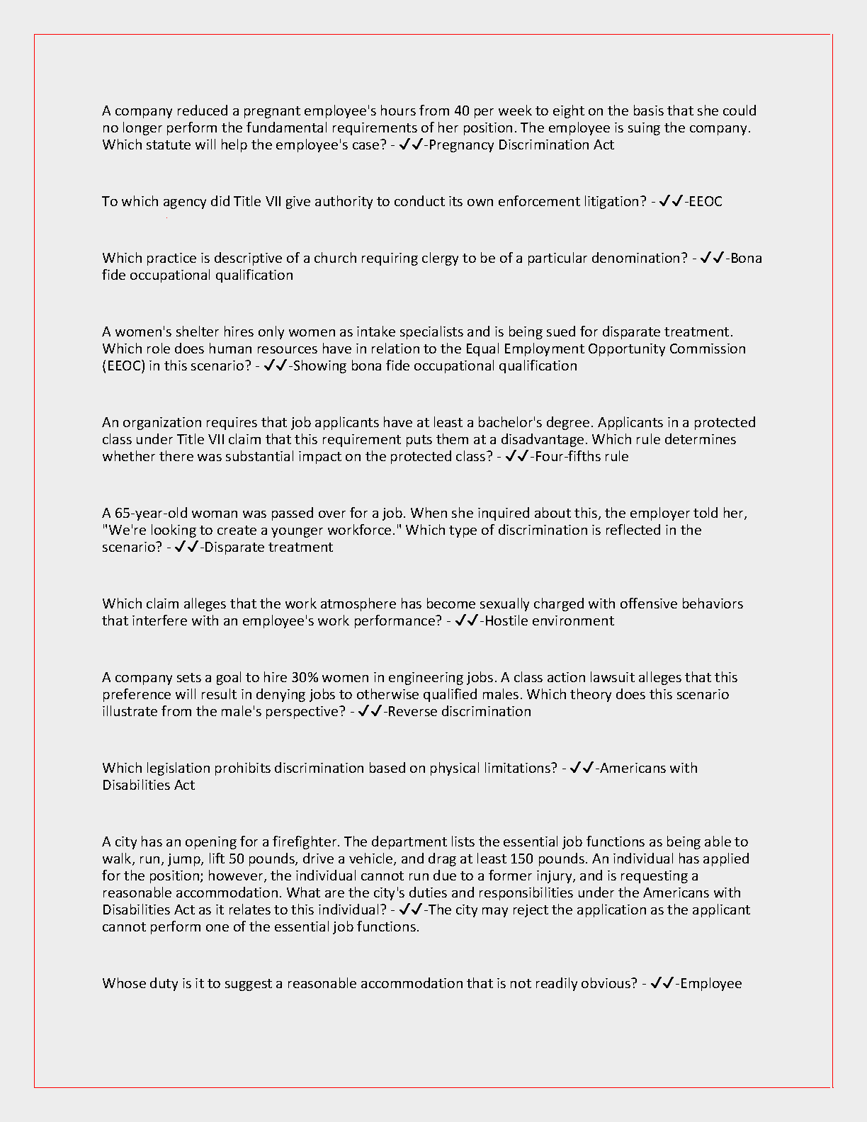 WGU C233 PA Exam Questions And Answers 2024-2025