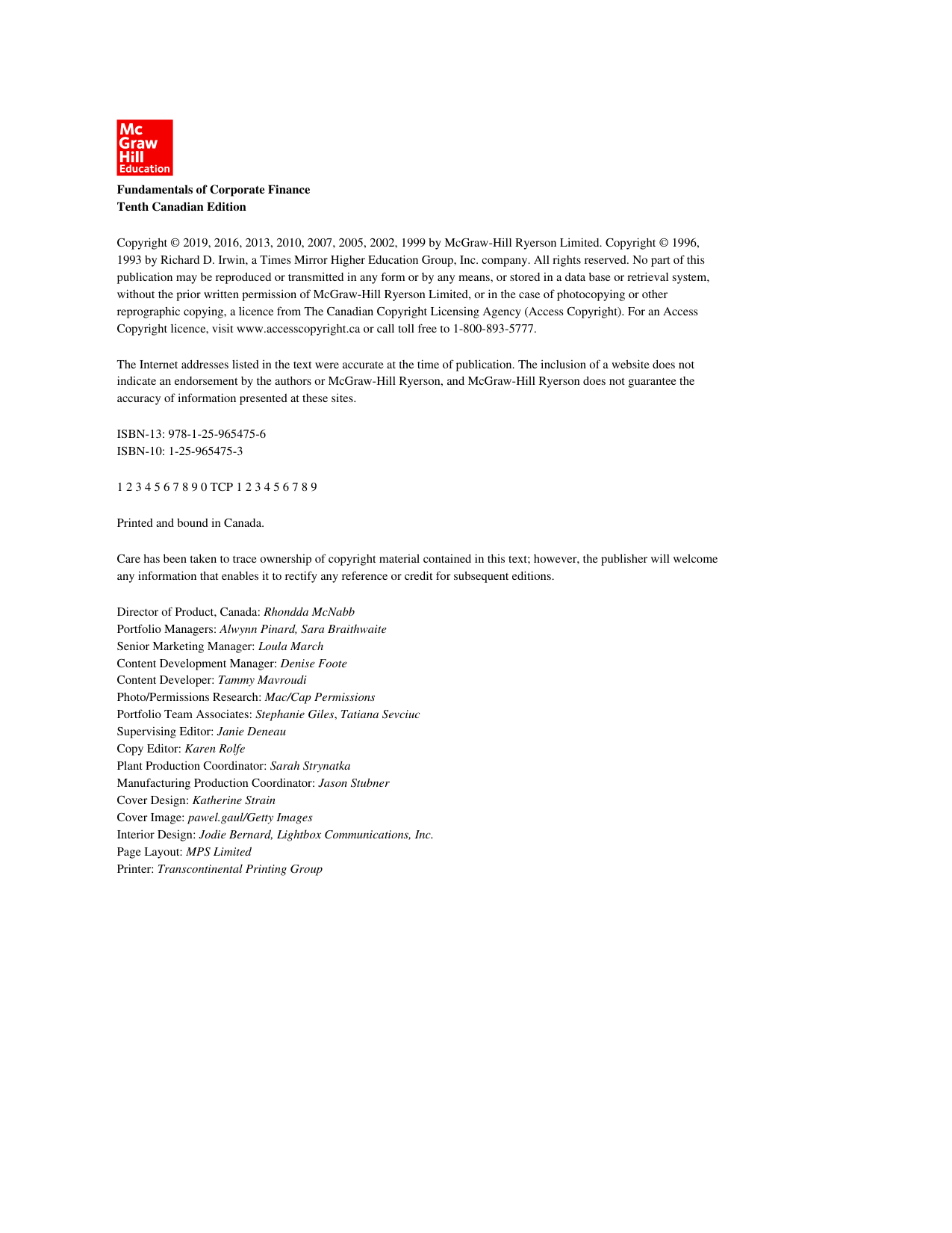 Fundamentals of Corporate Finance, 10th Edition IMG-3