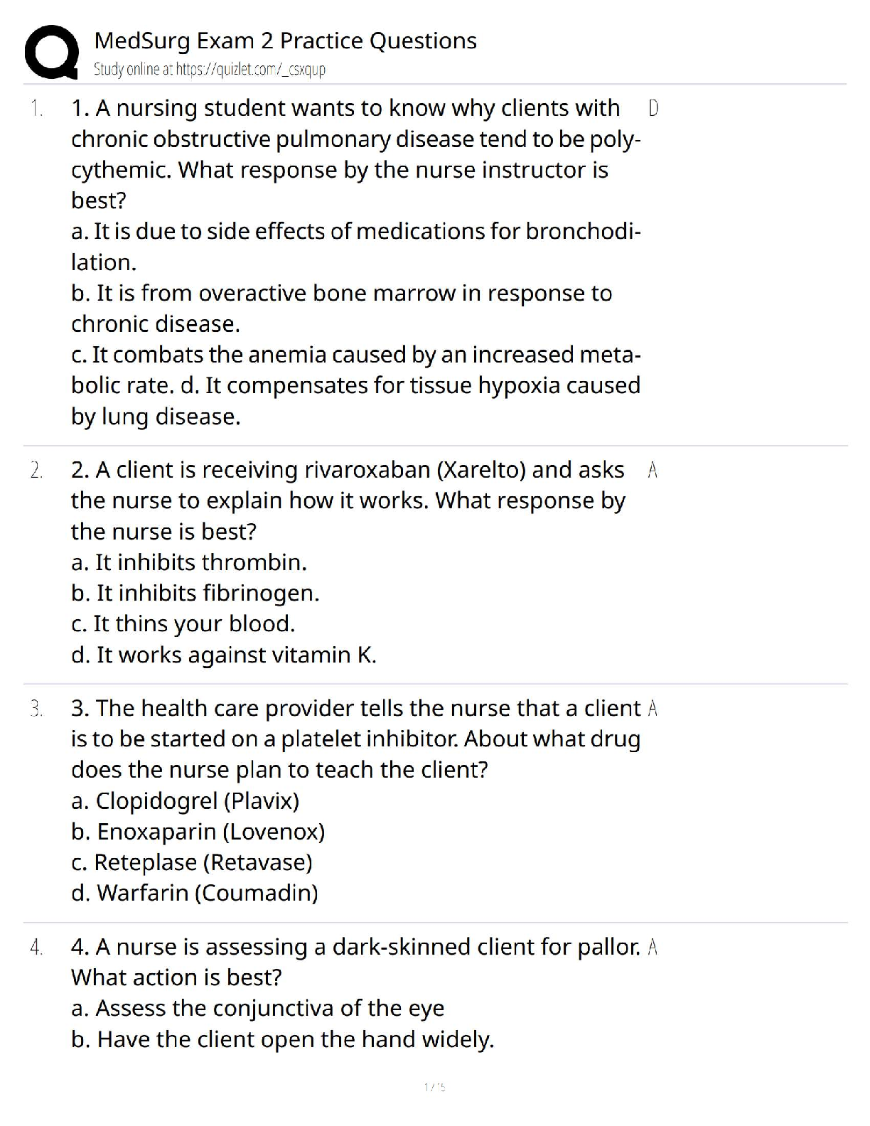 Lewis Med Surg 12e Test Bank 2026/27 | NCLEX Questions IMG-1