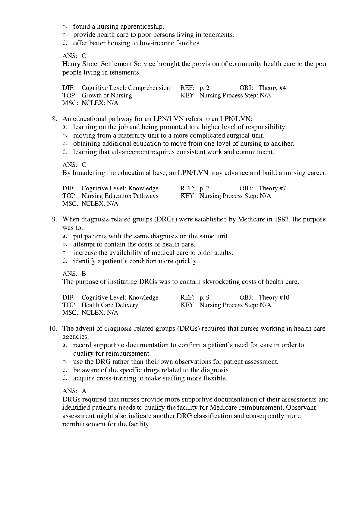Nursing Test Bank: deWit's Fundamentals 5e | 2026-27 IMG-3