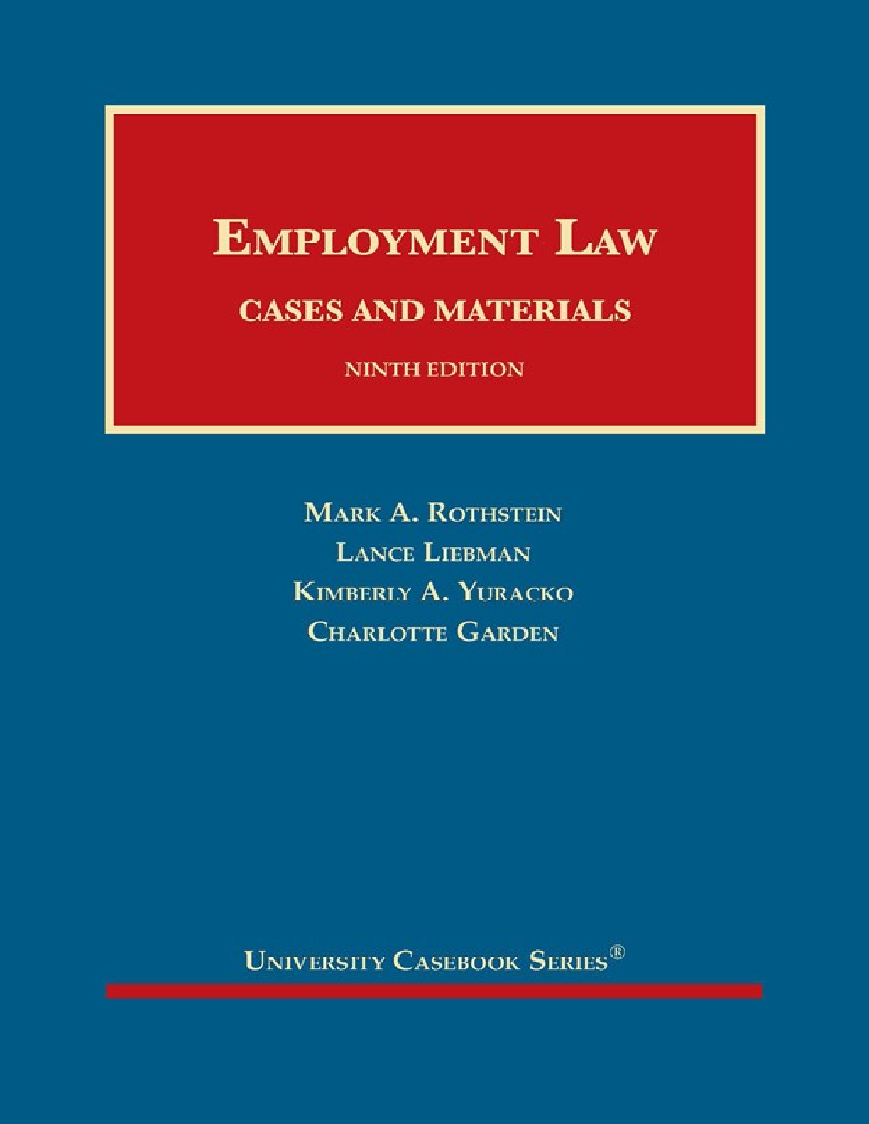 Employment Law Cases and Materials 9e Test Bank & Solutions IMG-1