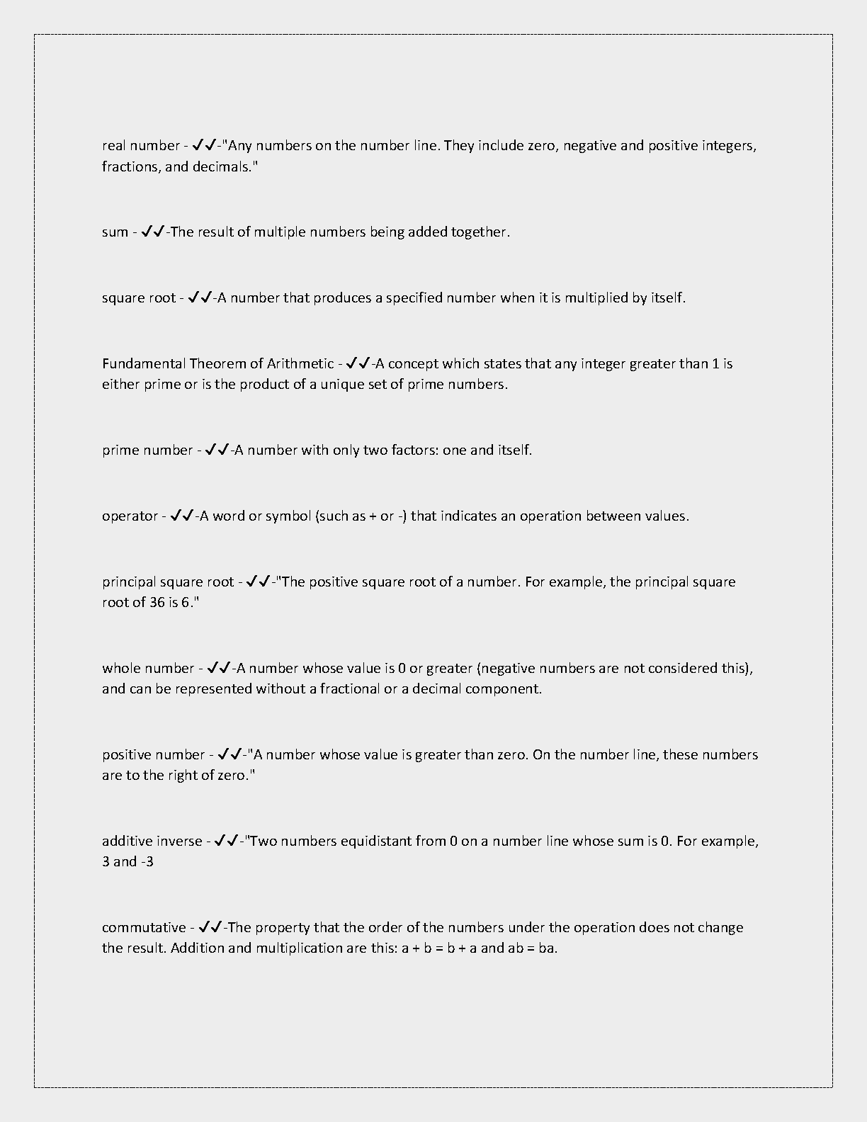 WGU C955 Terms Formulas A+ Study Guide 2024 IMG-3